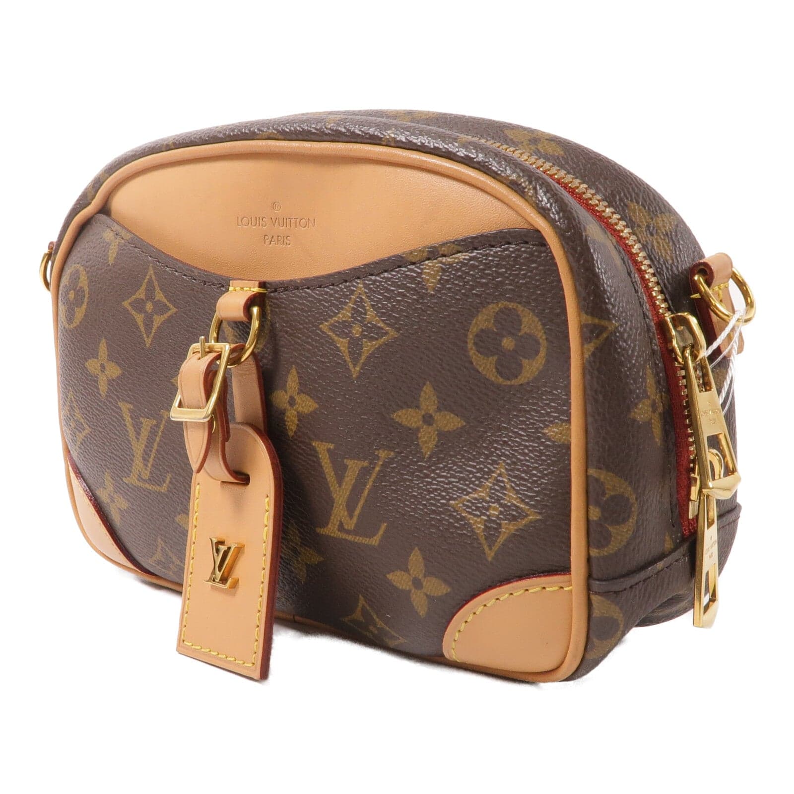 LOUIS VUITTON Deauville M45528 Shoulder Bag Coated Canvas