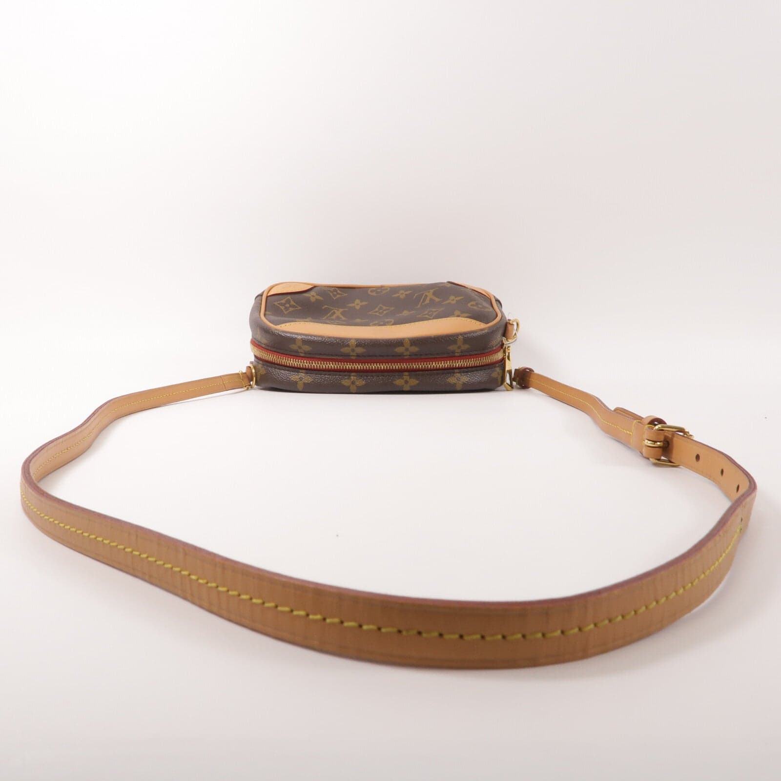 LOUIS VUITTON Deauville M45528 Shoulder Bag Coated Canvas