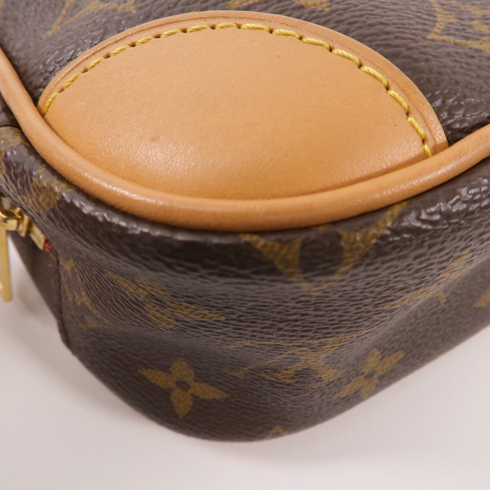 LOUIS VUITTON Deauville M45528 Shoulder Bag Coated Canvas