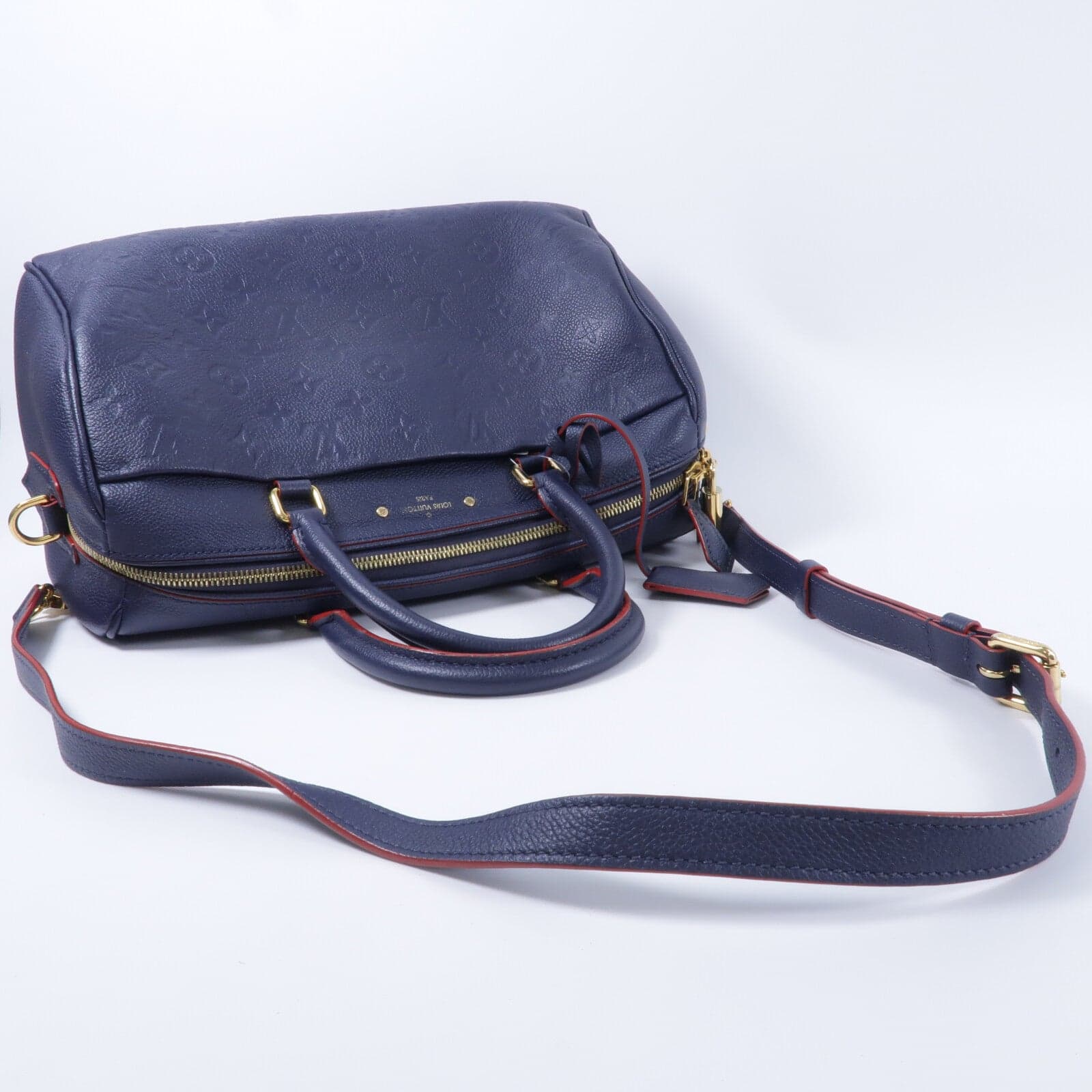 LOUIS VUITTON Speedy Bandouliere M43503 兩用包 牛皮