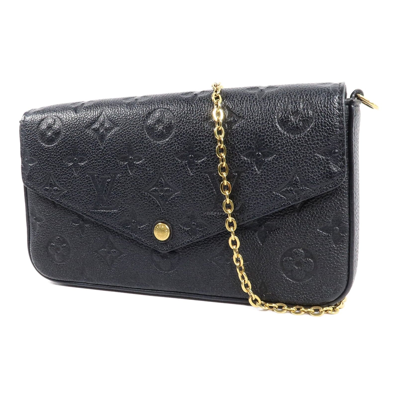 LOUIS VUITTON Felicie M82477 Shoulder Bag Calfskin