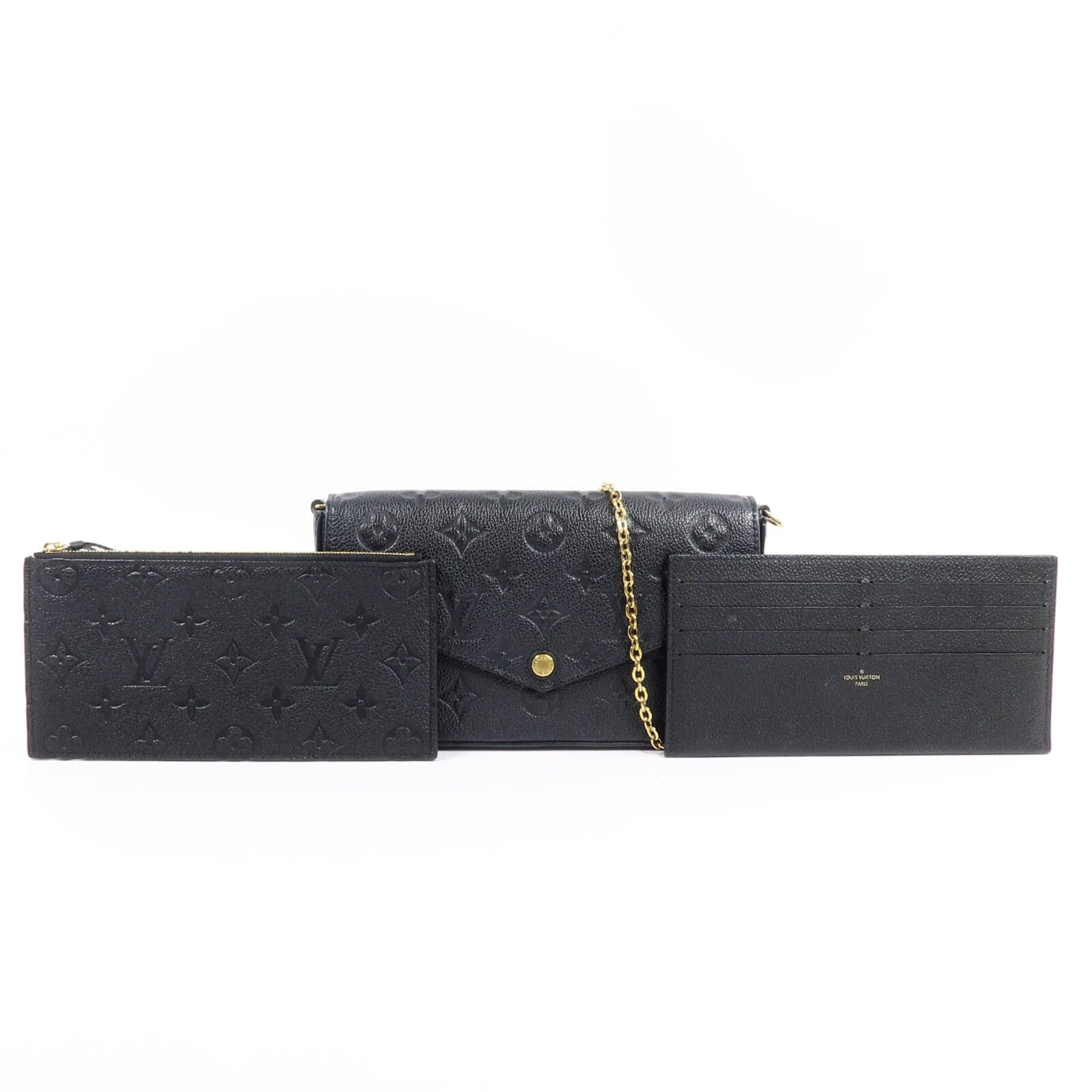 LOUIS VUITTON Felicie M82477 Shoulder Bag Calfskin