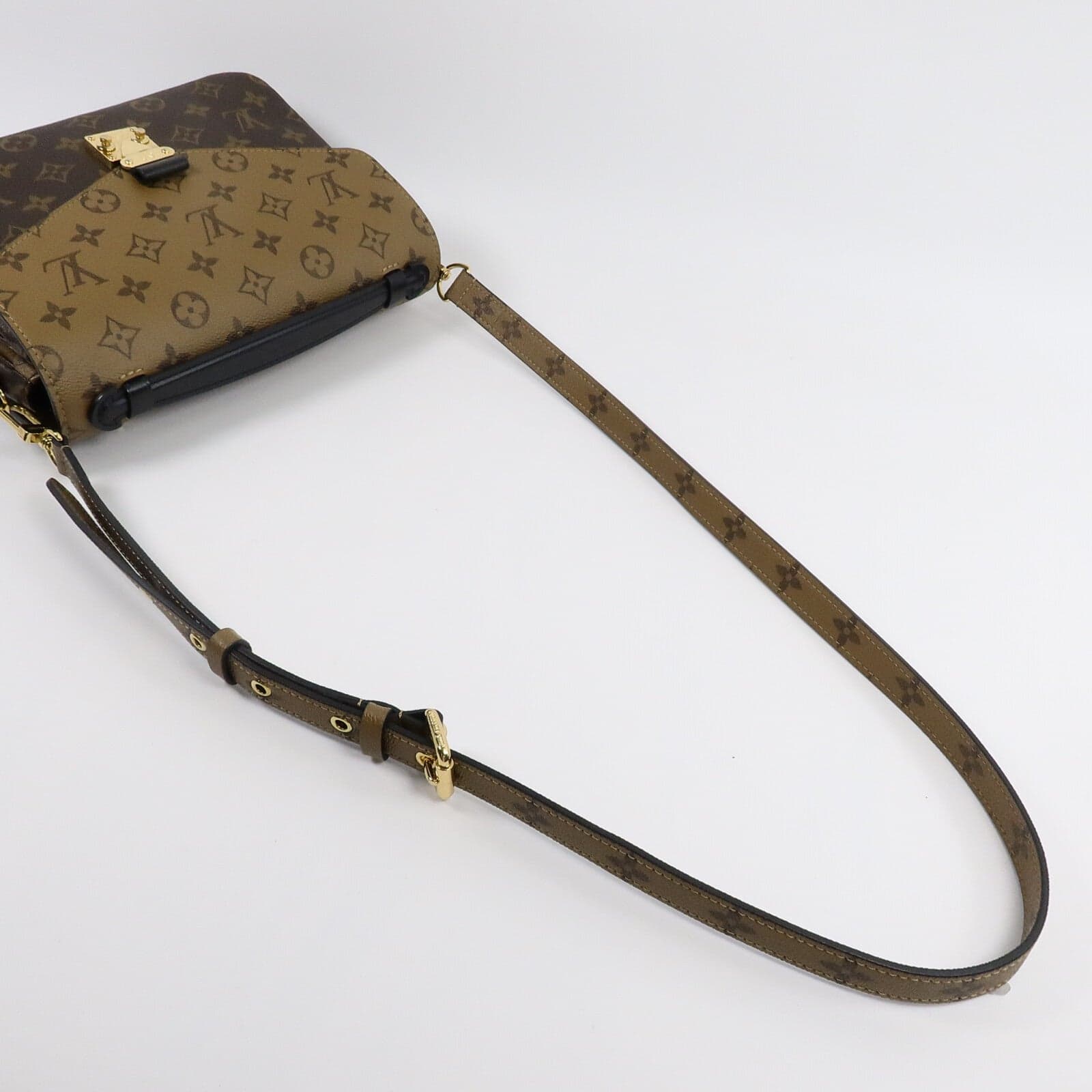 LOUIS VUITTON Pochette Metis M44876 2-Way Bag Coated Canvas