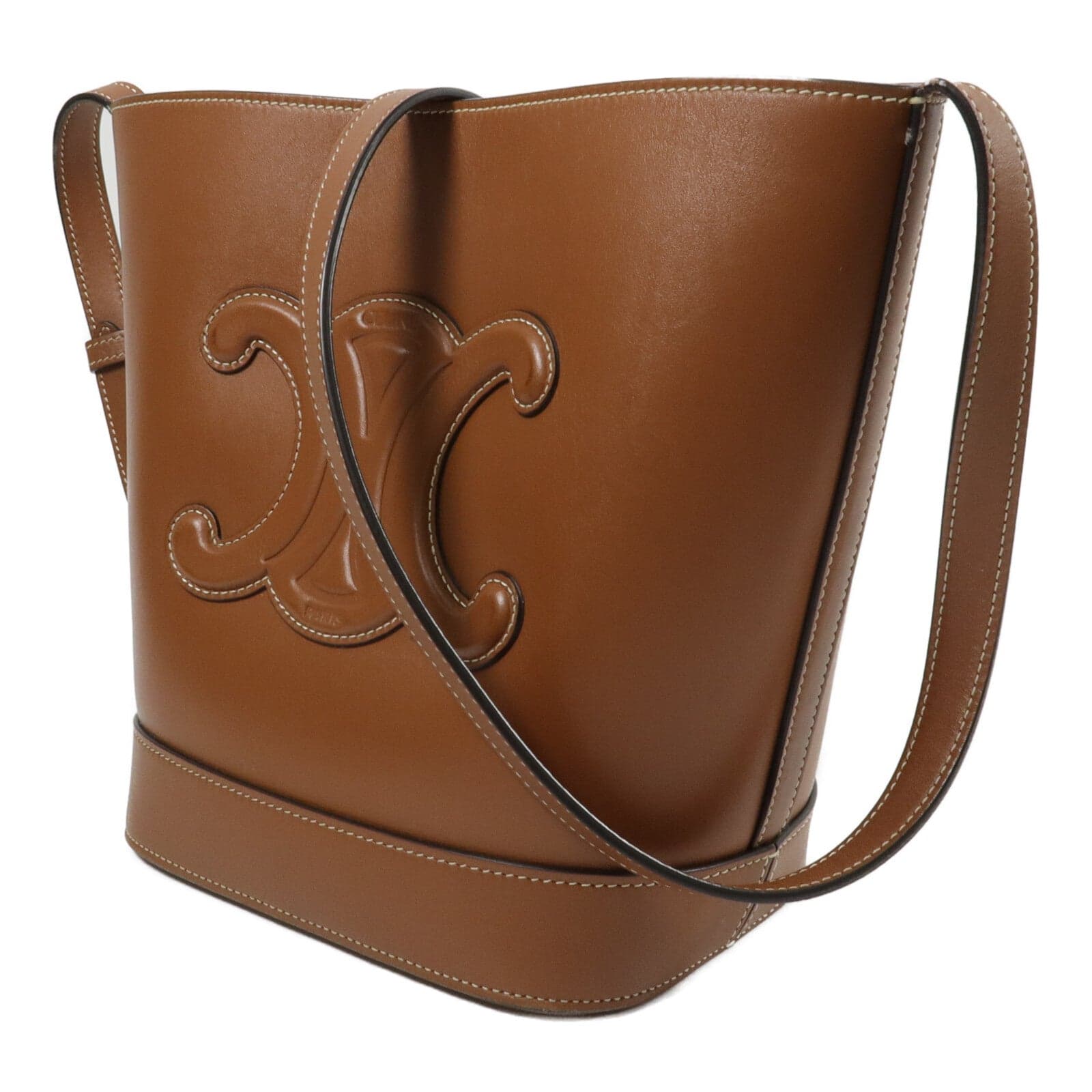 LOUIS VUITTON Bucket 肩背包 牛皮