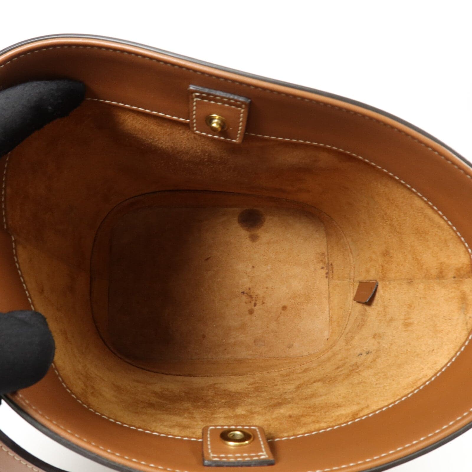 LOUIS VUITTON Bucket 肩背包 牛皮