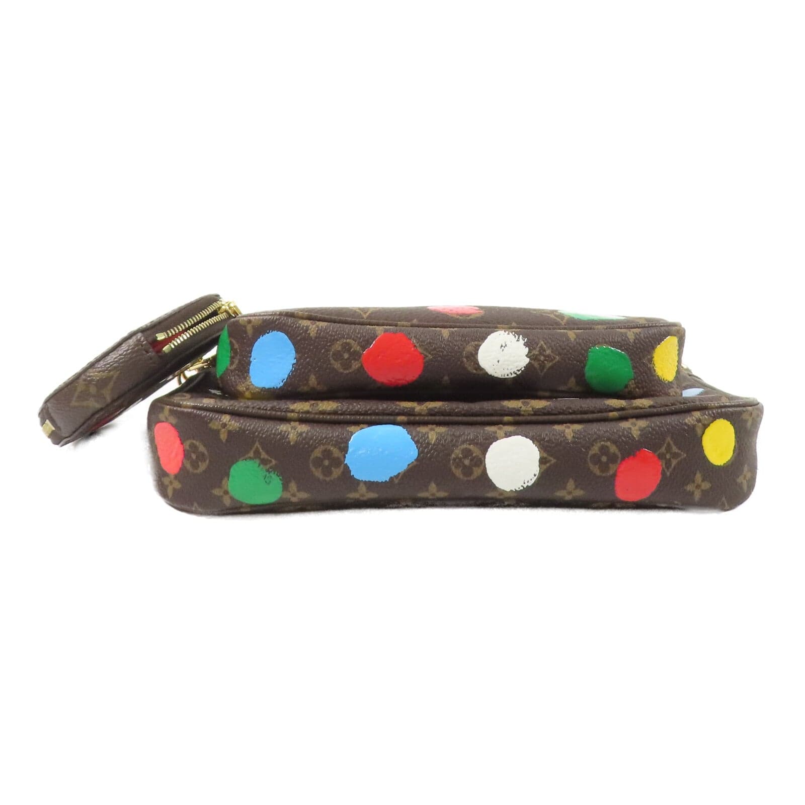 LOUIS VUITTON Multi Pochette M46385 兩用包 塗層帆布