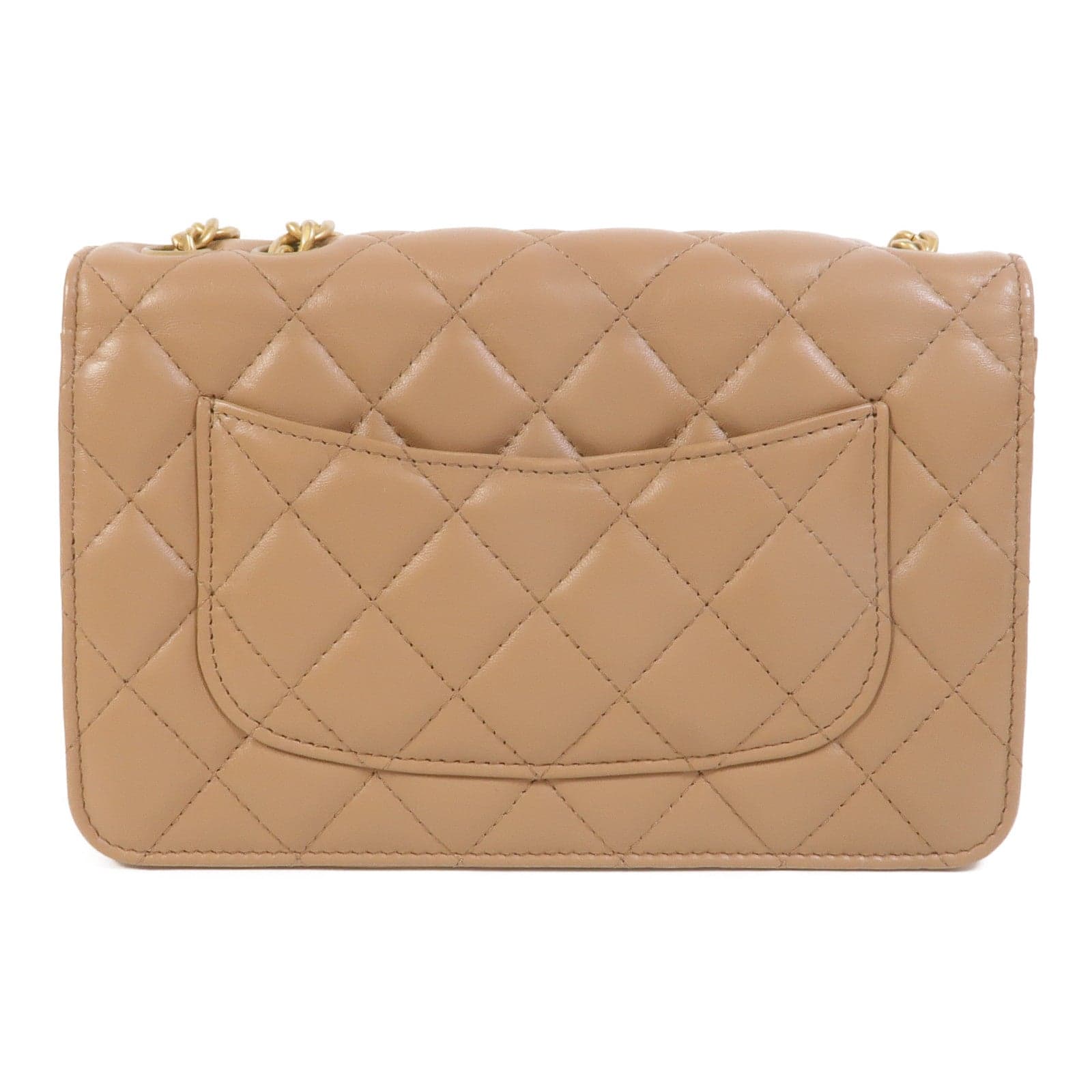 LOUIS VUITTON WOC Shoulder Bag Lambskin