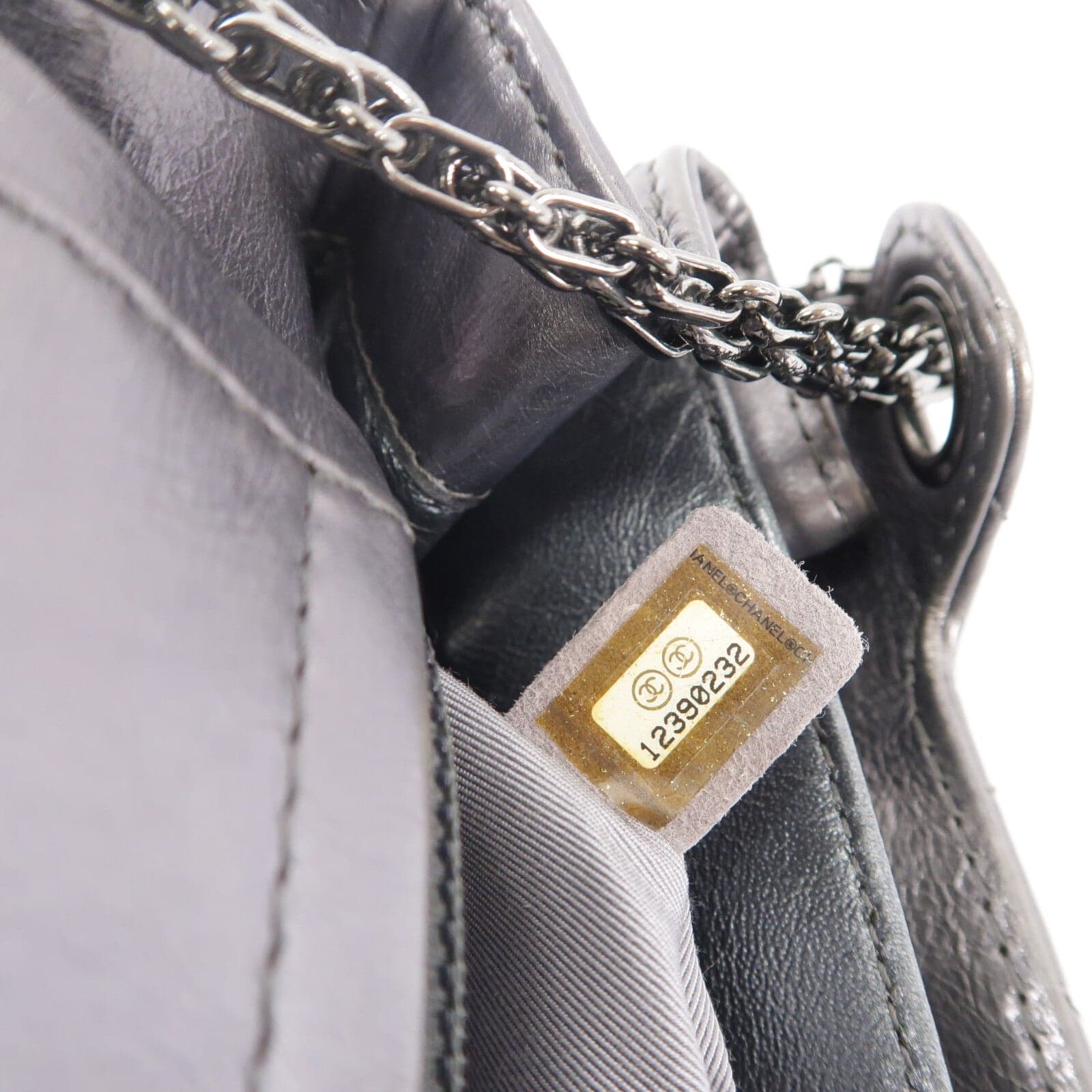 LOUIS VUITTON 2.55 肩背包 牛皮