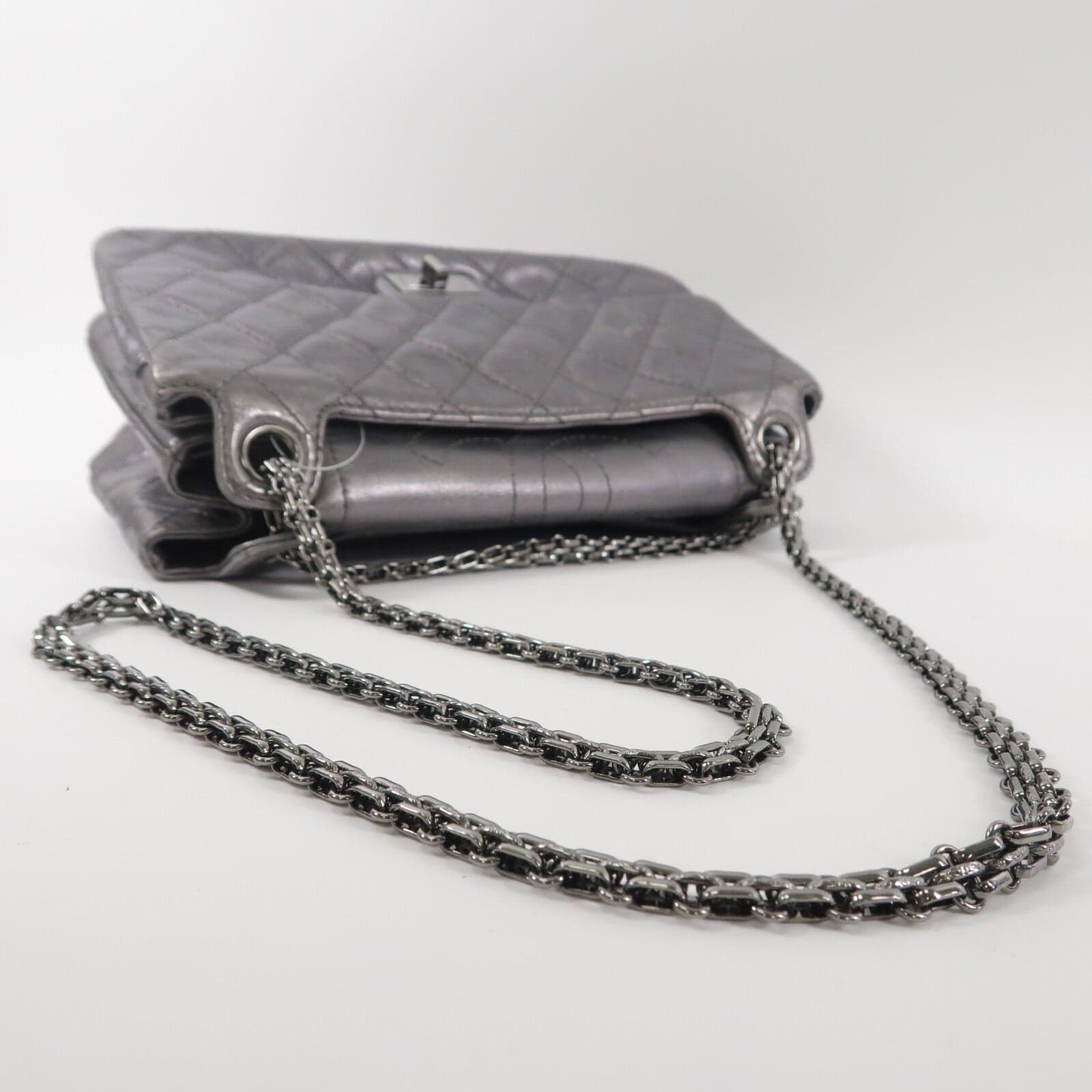 LOUIS VUITTON 2.55 肩背包 牛皮