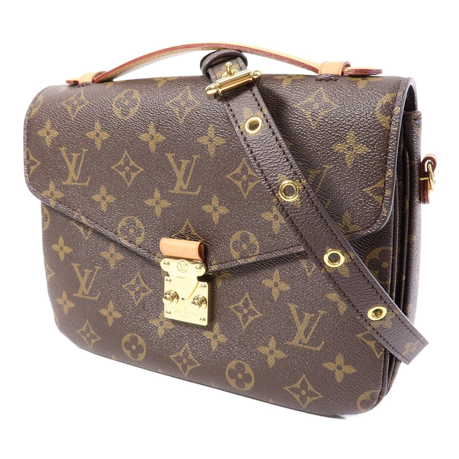 LOUIS VUITTON Pochette Metis M44875 2-Way Bag Coated Canvas