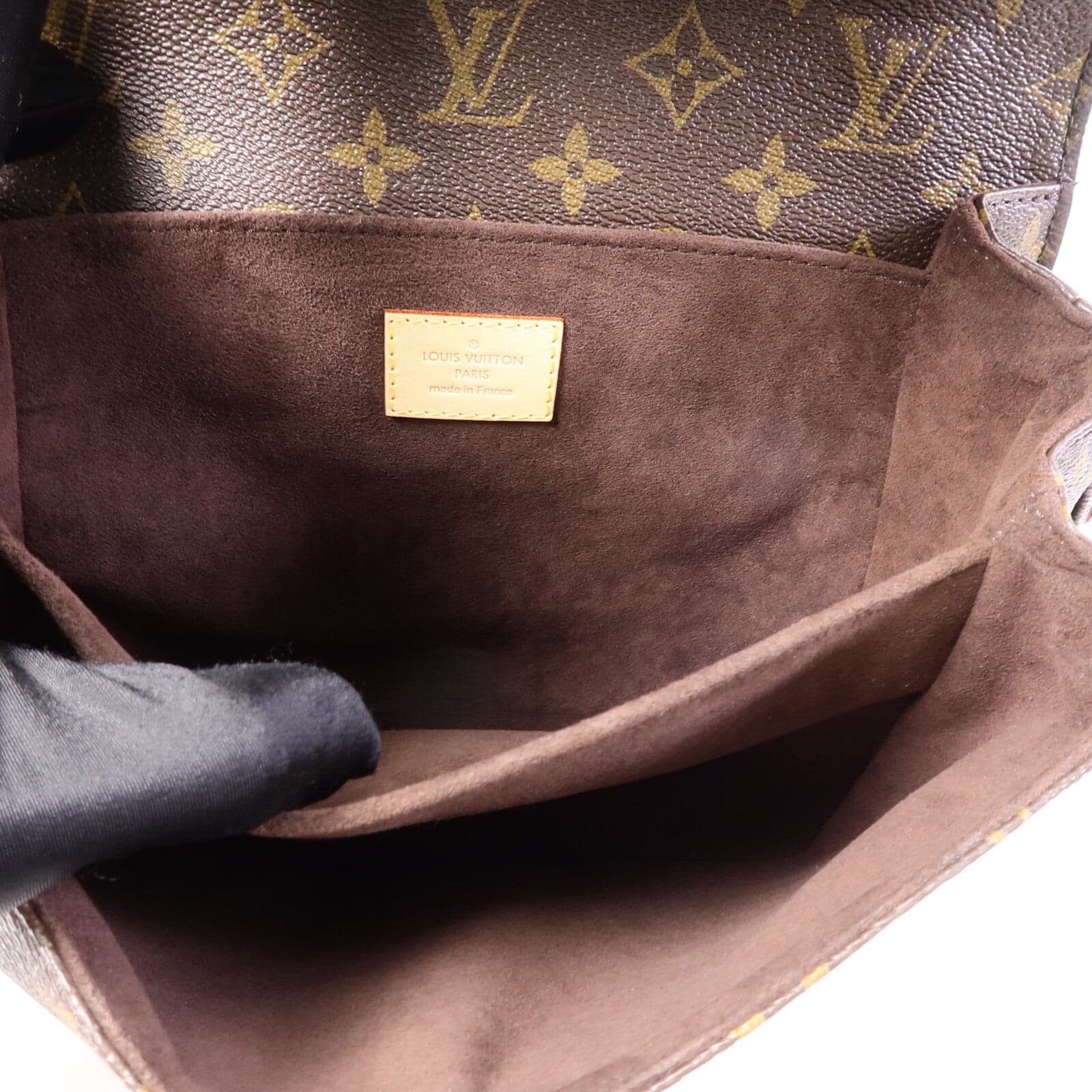 LOUIS VUITTON Pochette Metis M44875 2-Way Bag Coated Canvas