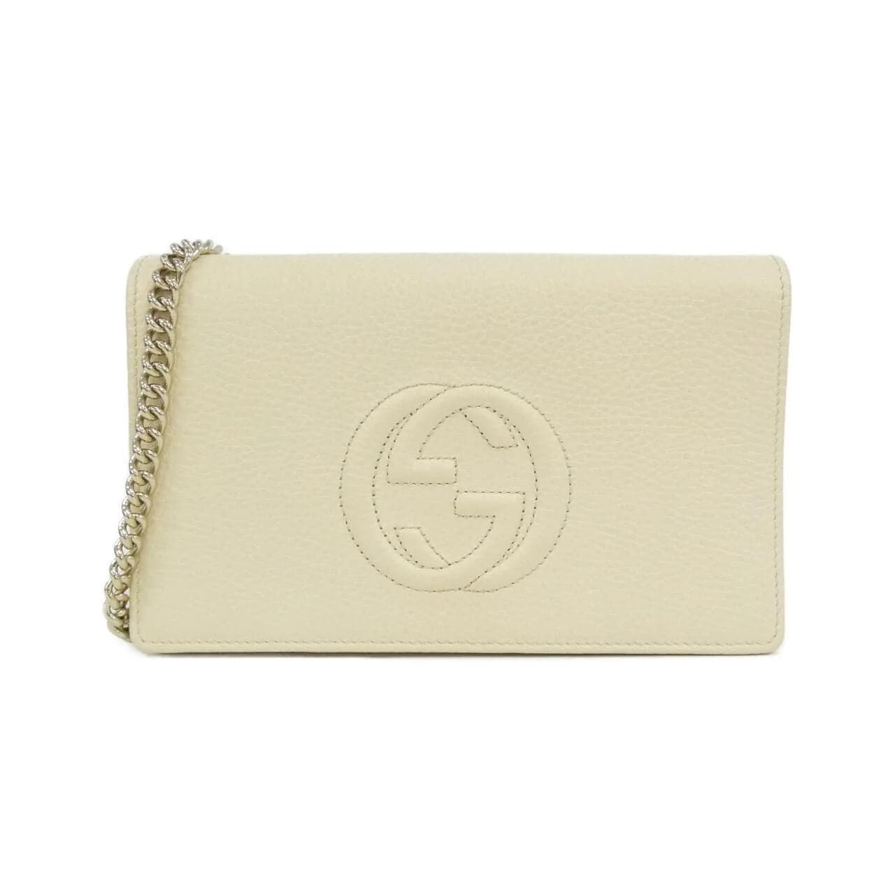 GUCCI 598211 A7M0G 銀包 皮革