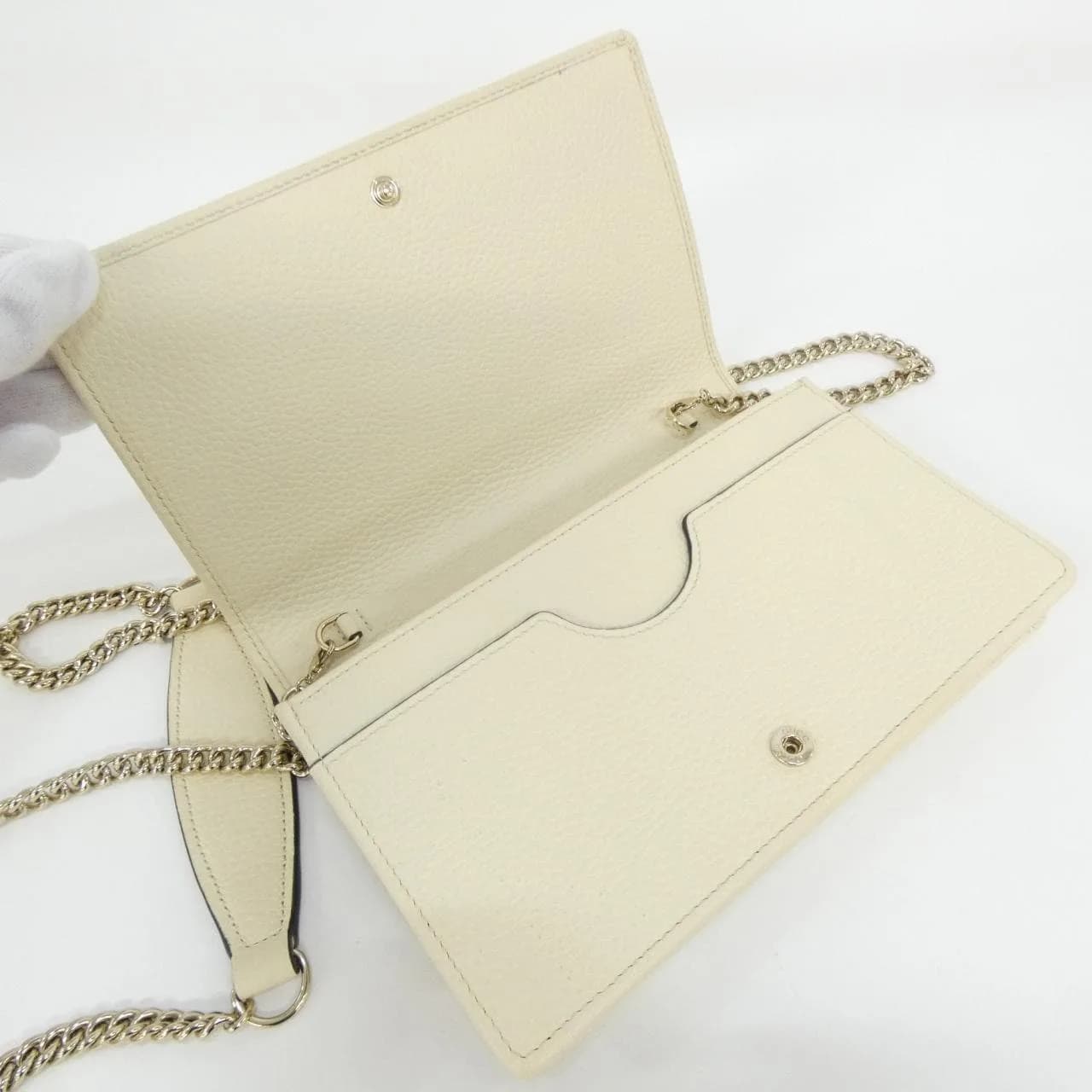 GUCCI 598211 A7M0G 銀包 皮革