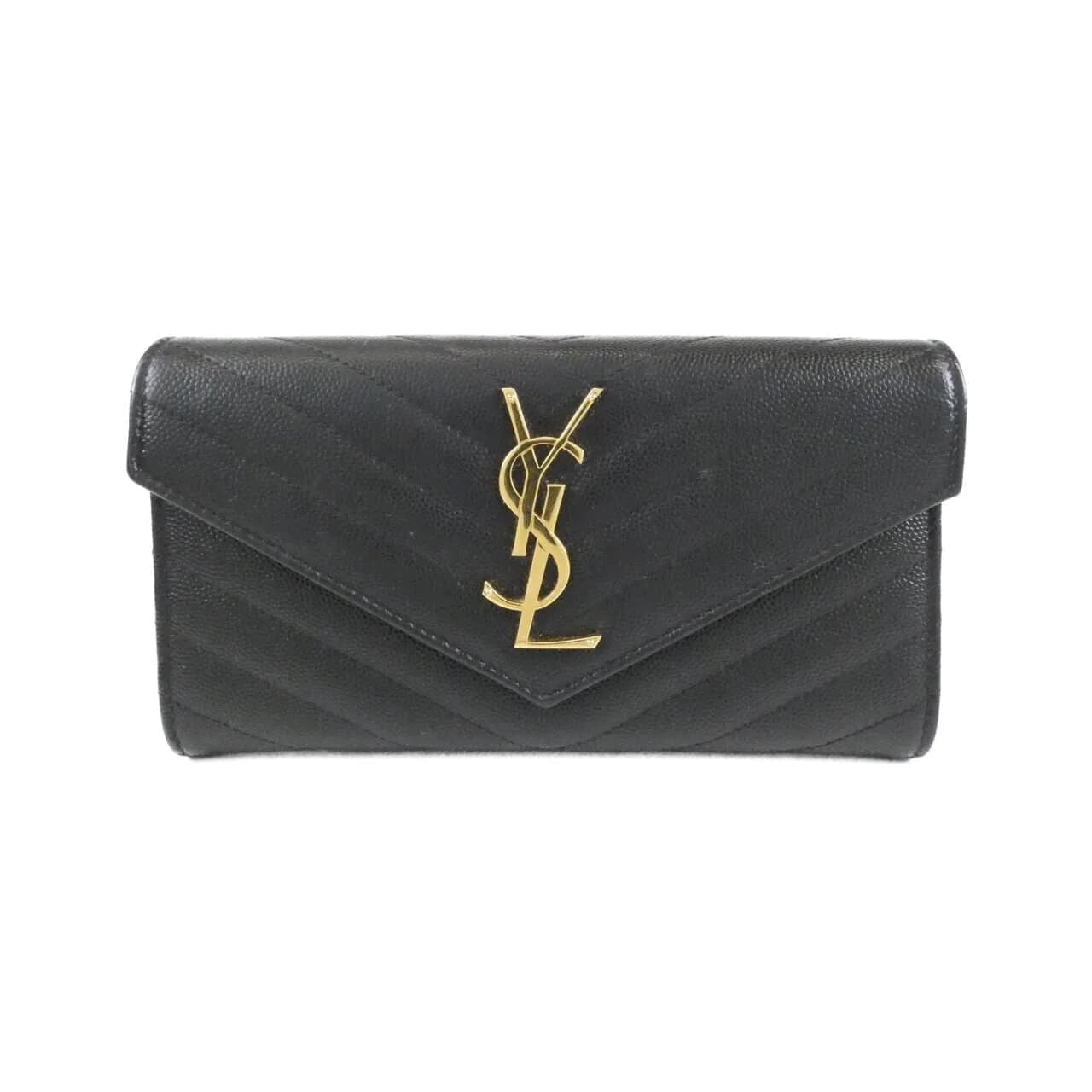 SAINT LAURENT 372264 BOW01 銀包
