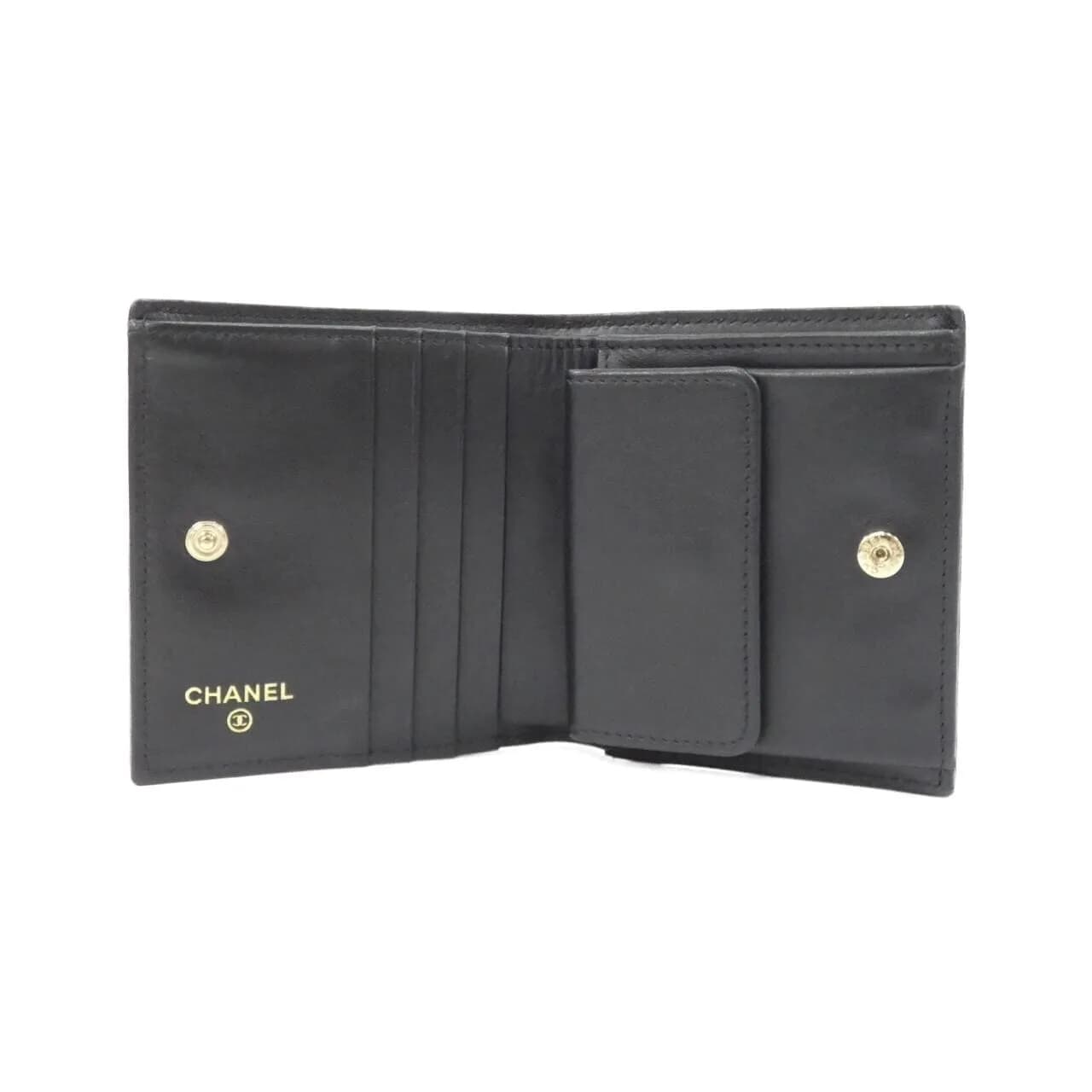 CHANEL AP4656 Wallet Grained Calfskin