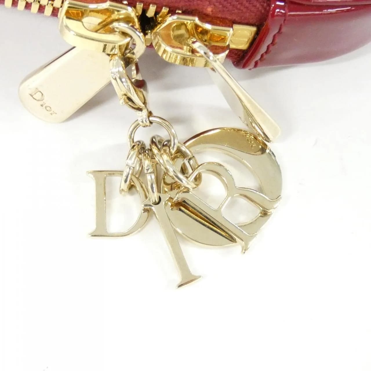 DIOR Lady Dior S0872OVRB 銀包 漆皮