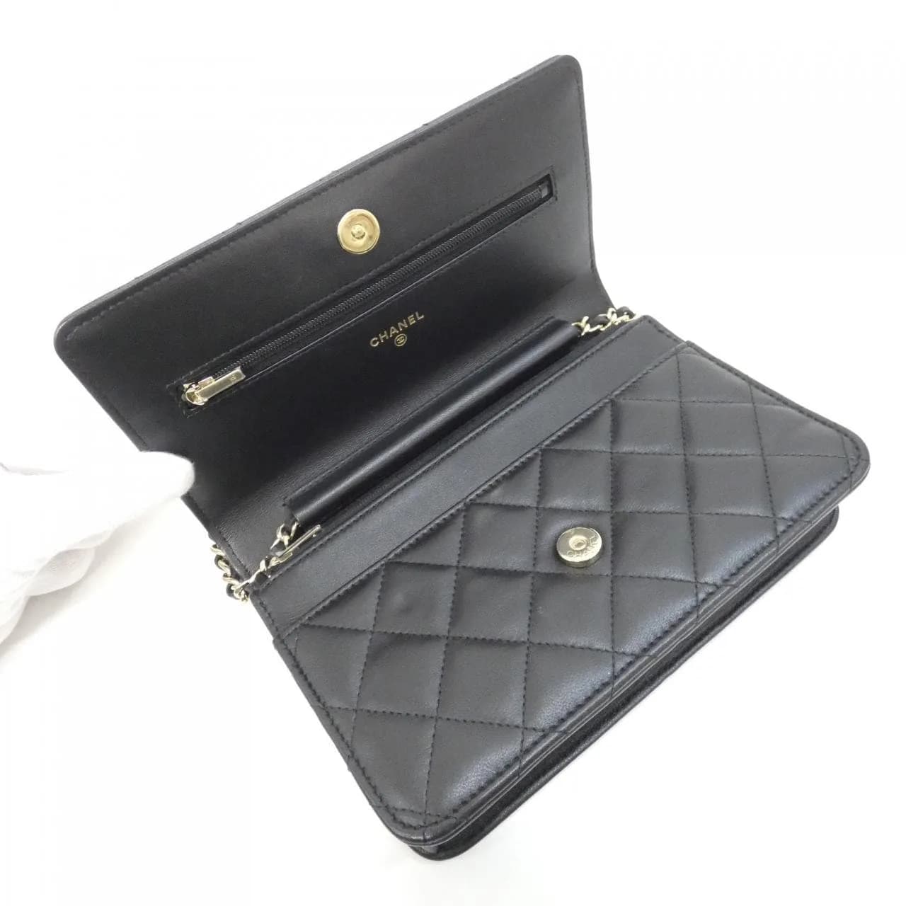 CHANEL Chanel 19 AP3622 銀包 羊皮