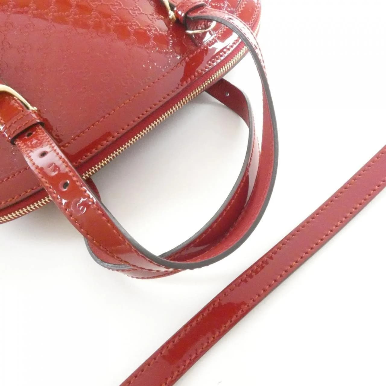 GUCCI 309617 AV12G 手提包 漆皮