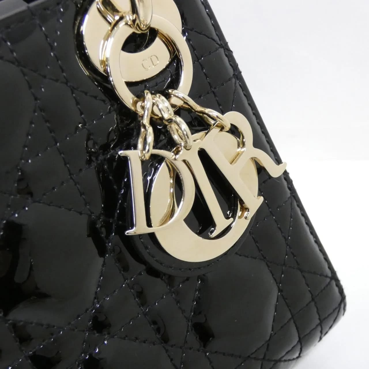 DIOR Lady Dior M0505OWCB Handbag Patent Leather