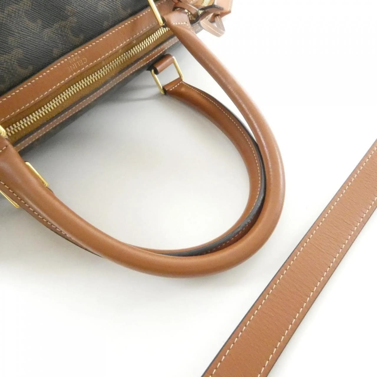 CELINE Cabas 190372CAS Boston Canvas