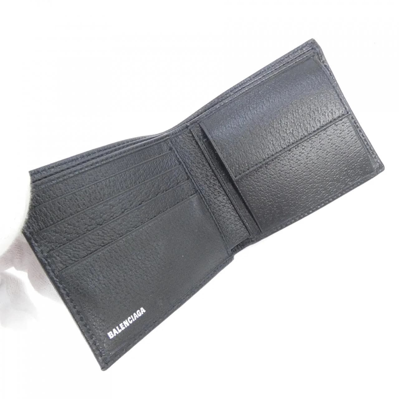 BALENCIAGA 680430 21046 銀包 帆布