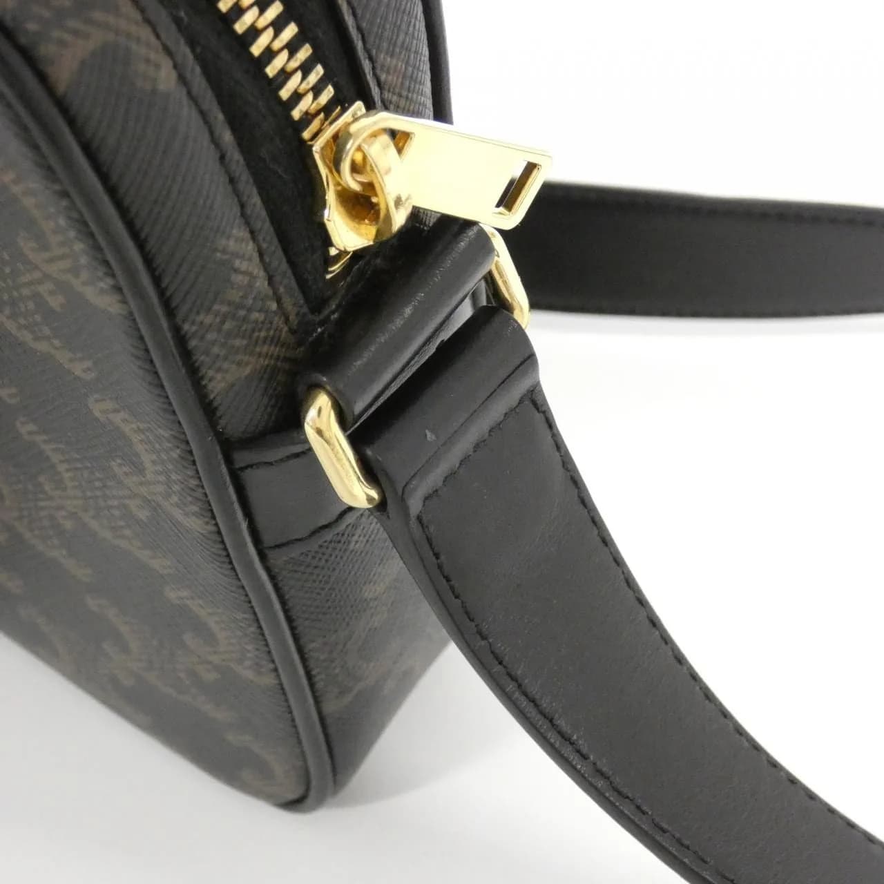 CELINE Triomphe 194502CIM Shoulder Canvas
