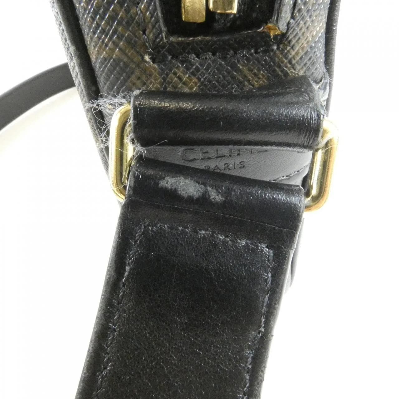 CELINE Triomphe 194502CIM Shoulder Canvas