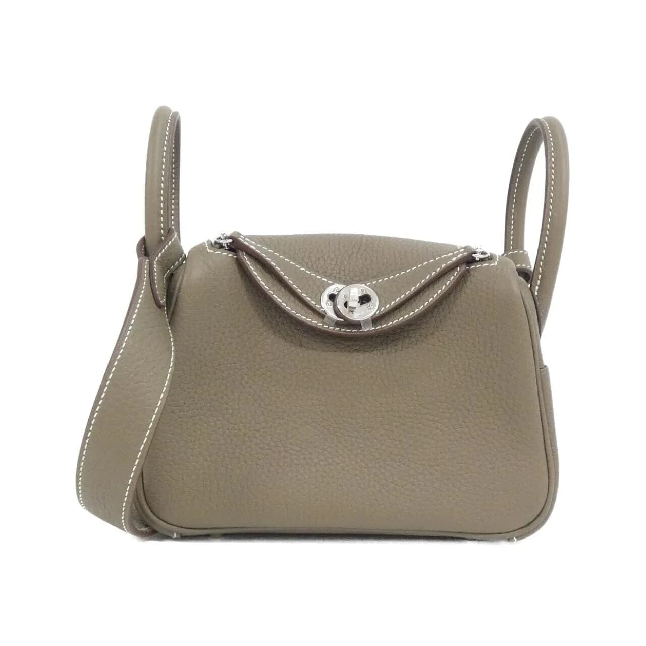 HERMES Lindy 085956CK Shoulder Clemence