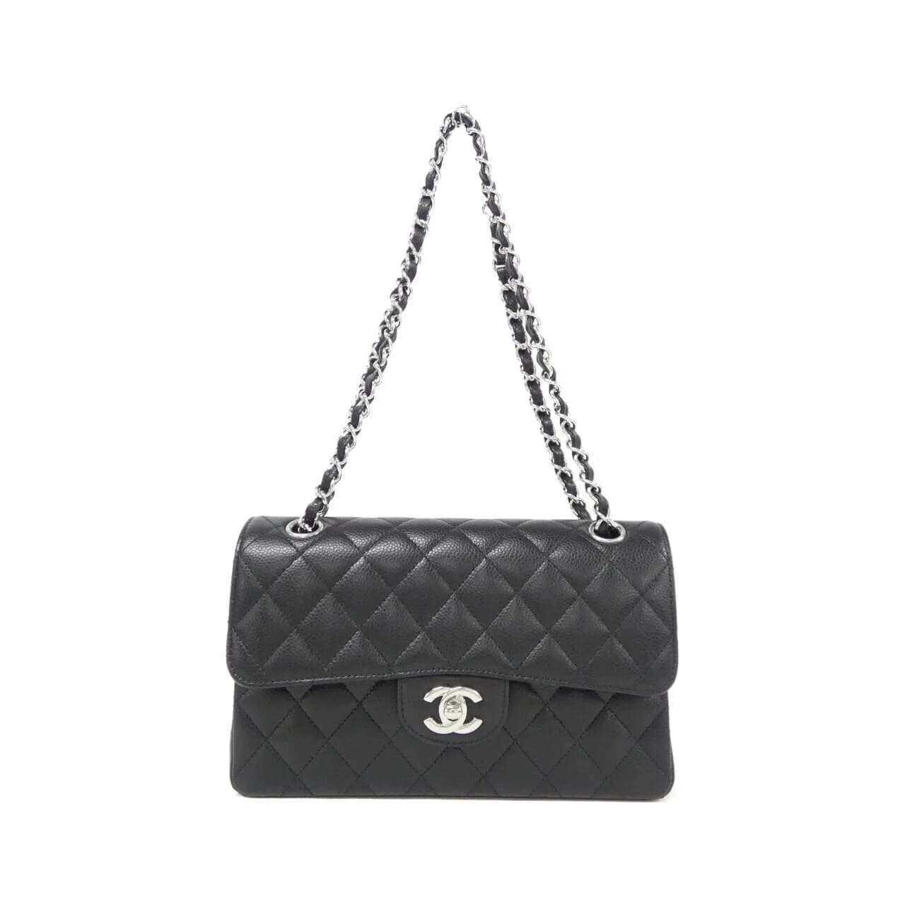 CHANEL Matelasse 1113 Shoulder Grained Calfskin