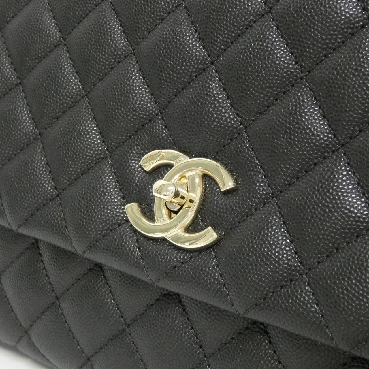 CHANEL Matelasse 92991 Handbag Grained Calfskin