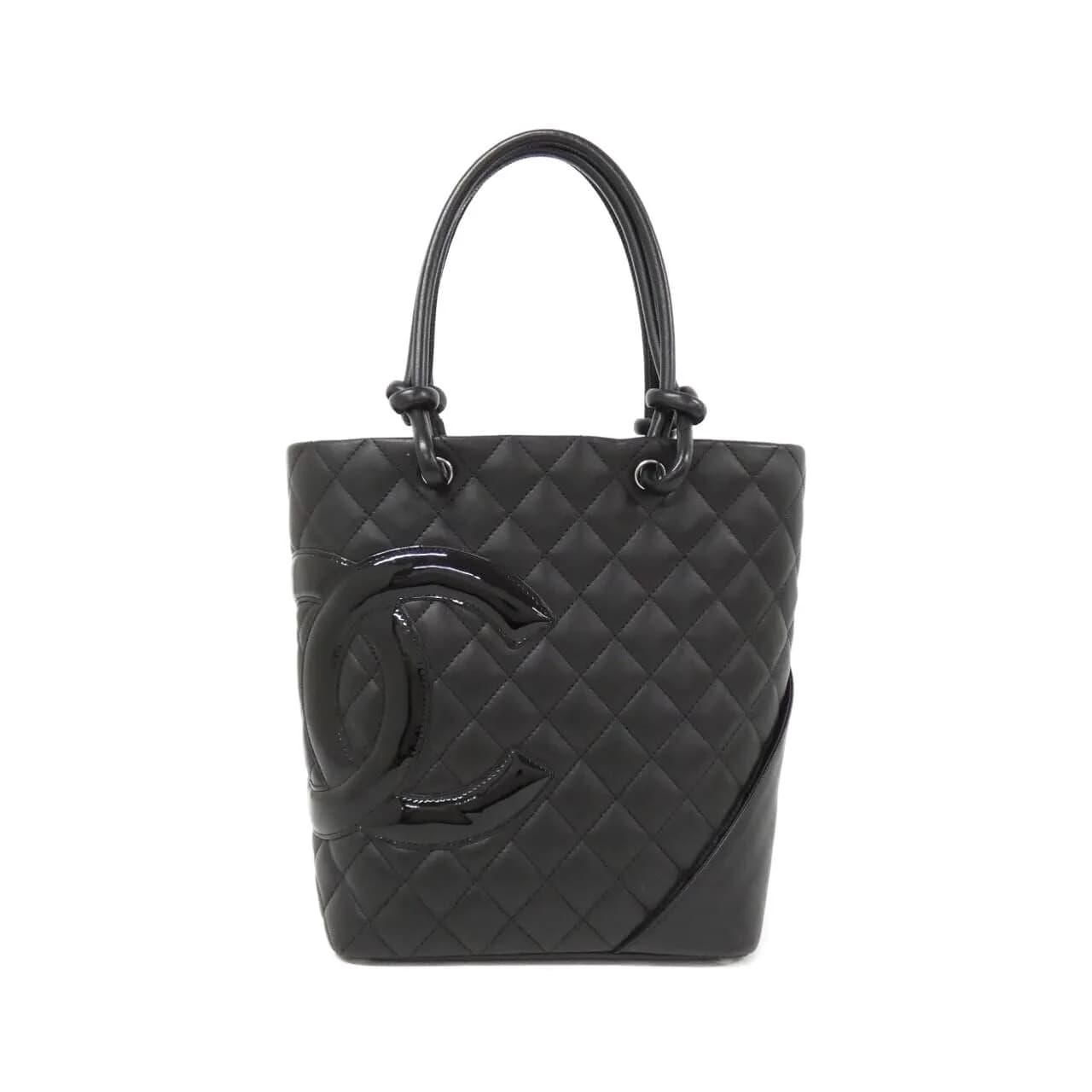 CHANEL Cambon 25167 手提包 漆皮