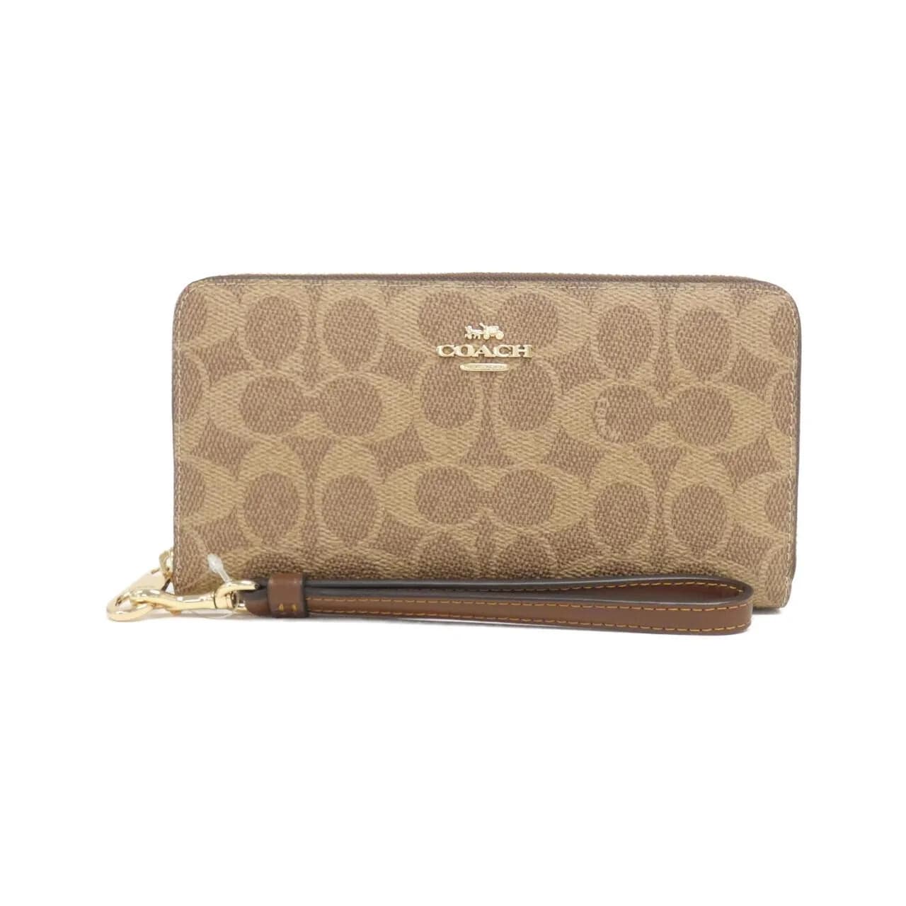COACH CW778 銀包 帆布
