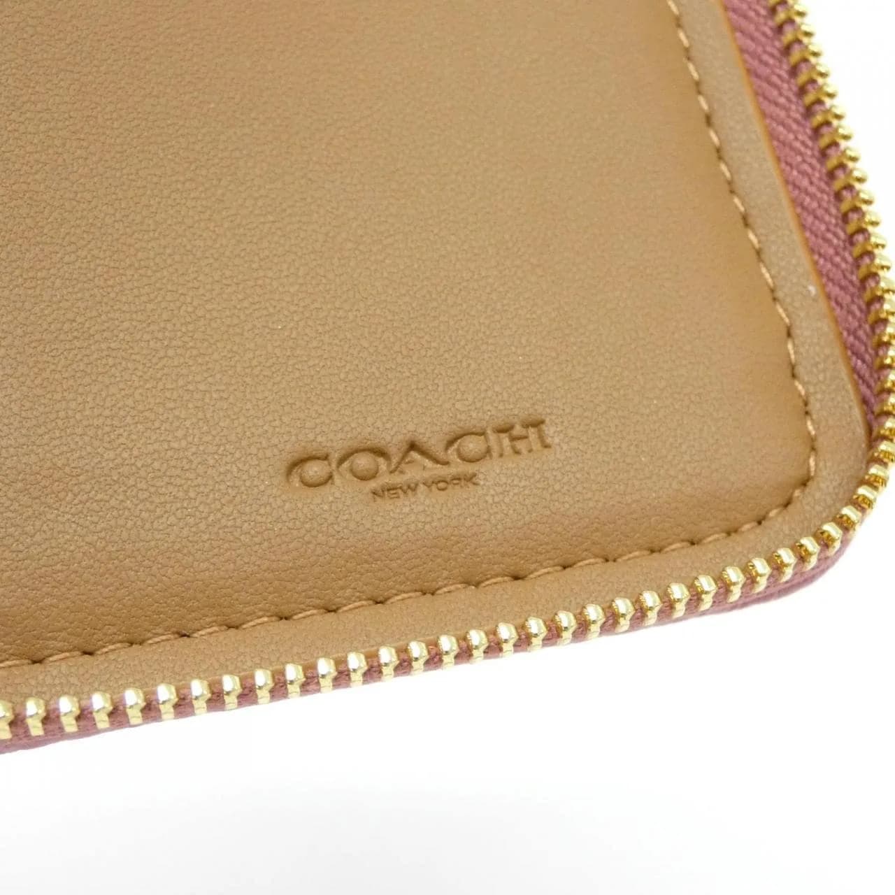COACH CH389 Coin Case Canvas