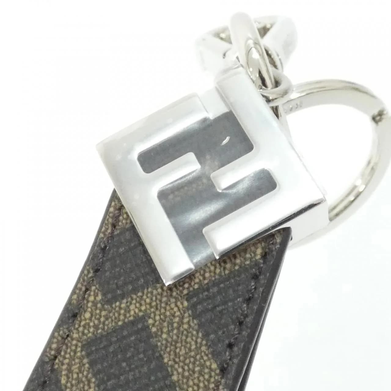 FENDI 7AP100 AFCB 鎖匙包 帆布