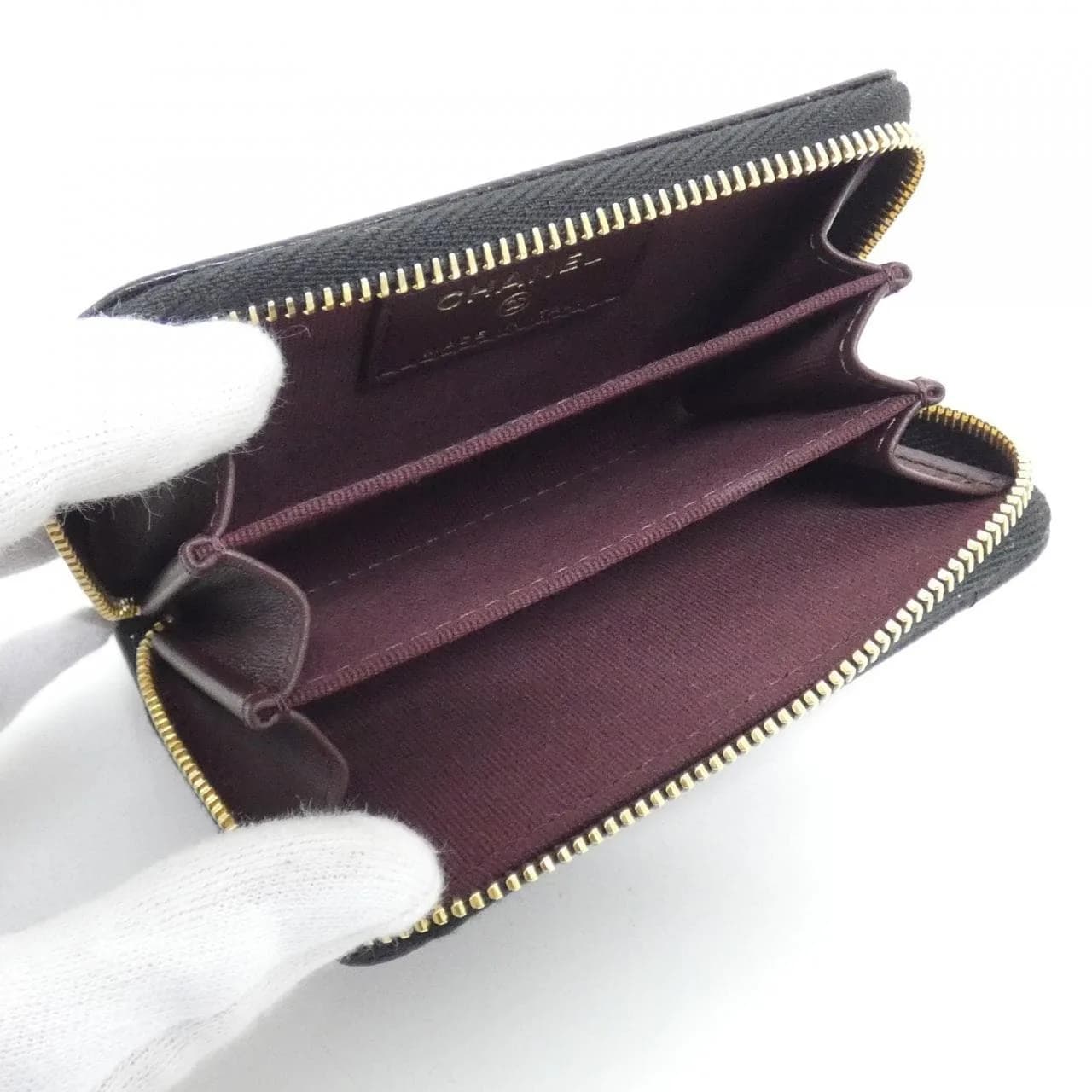 CHANEL Timeless Classic AP0216 Coin Case Grained Calfskin