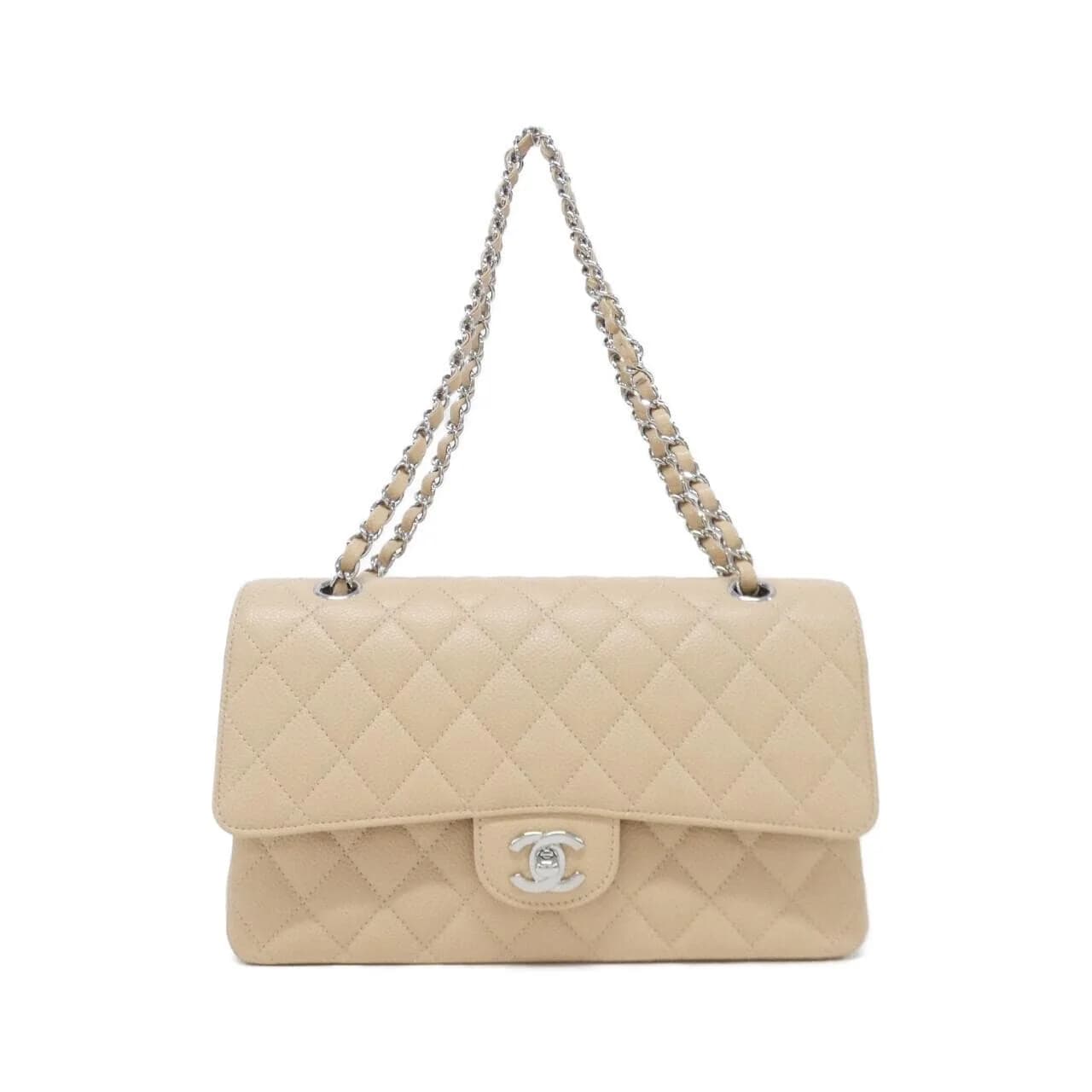 CHANEL Matelasse 1112 Shoulder Grained Calfskin