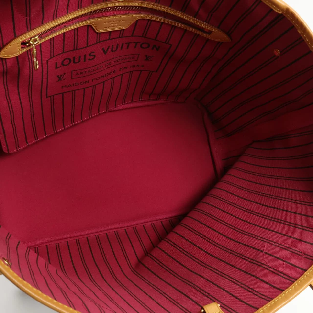 LOUIS VUITTON Neverfull M41178 托特包 塗層帆布