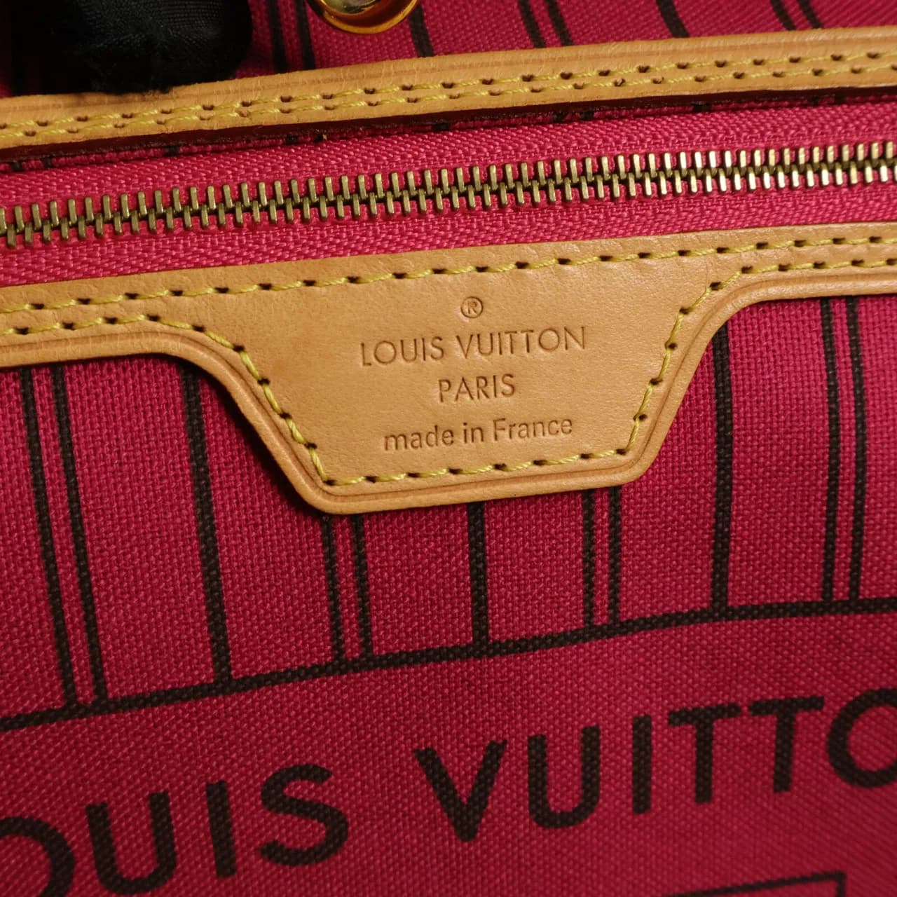LOUIS VUITTON Neverfull M41178 托特包 塗層帆布