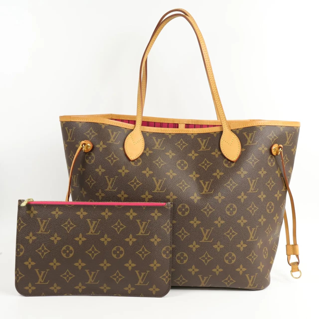 LOUIS VUITTON Neverfull M41178 托特包 塗層帆布