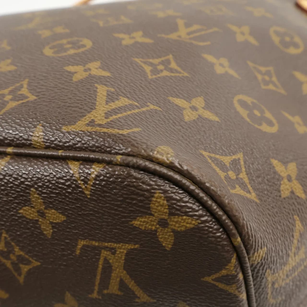 LOUIS VUITTON Neverfull M41178 托特包 塗層帆布