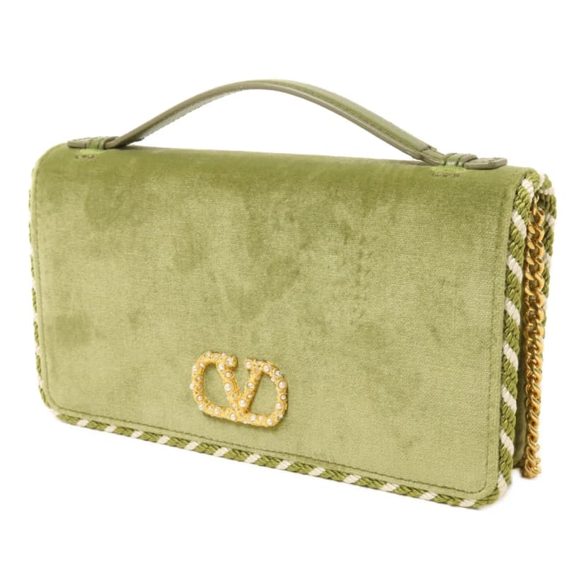 VALENTINO Shoulder Bag x Velvet