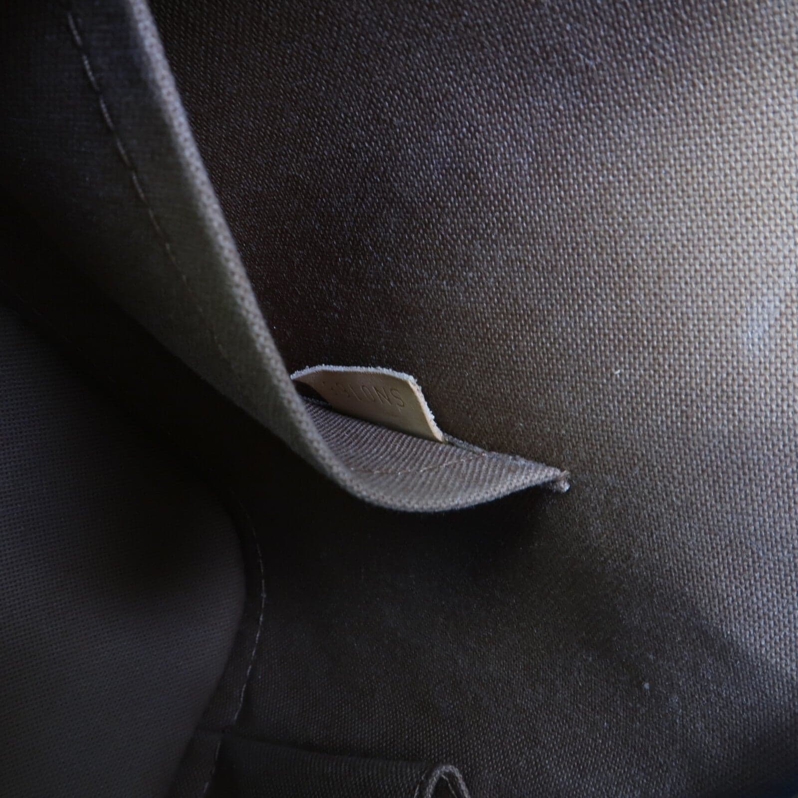 LOUIS VUITTON Alma M53152 2-Way Bag Coated Canvas