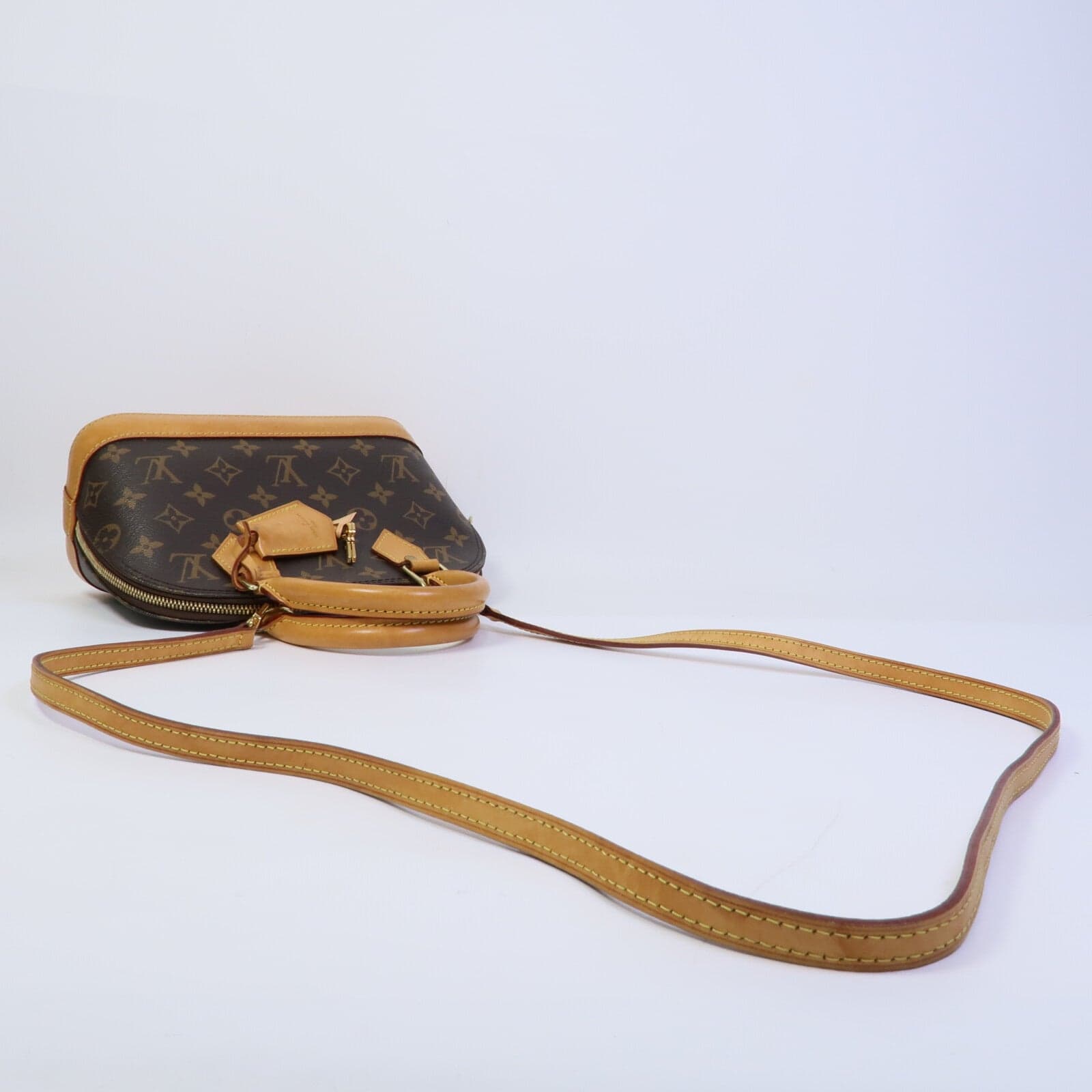 LOUIS VUITTON Alma M53152 2-Way Bag Coated Canvas