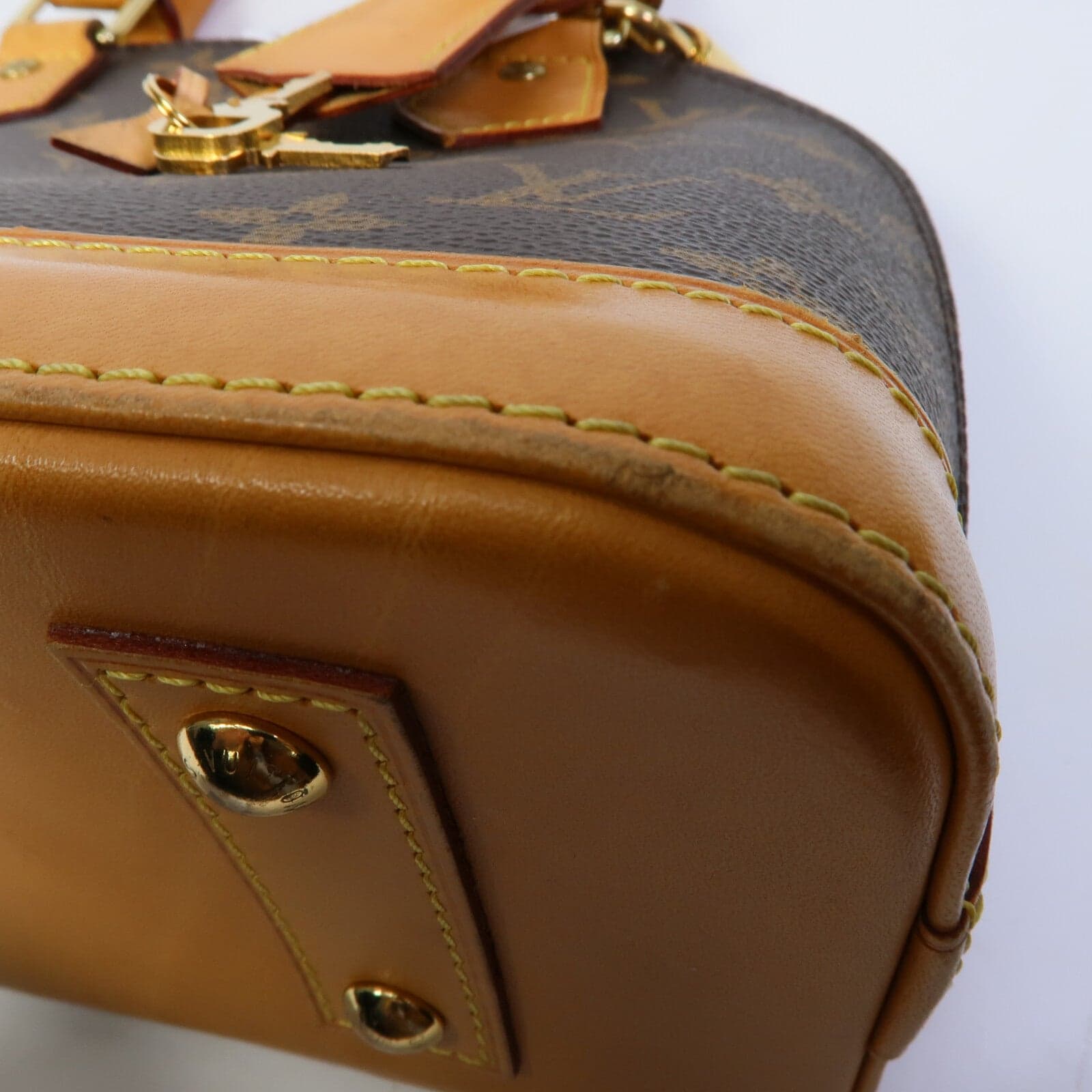 LOUIS VUITTON Alma M53152 2-Way Bag Coated Canvas