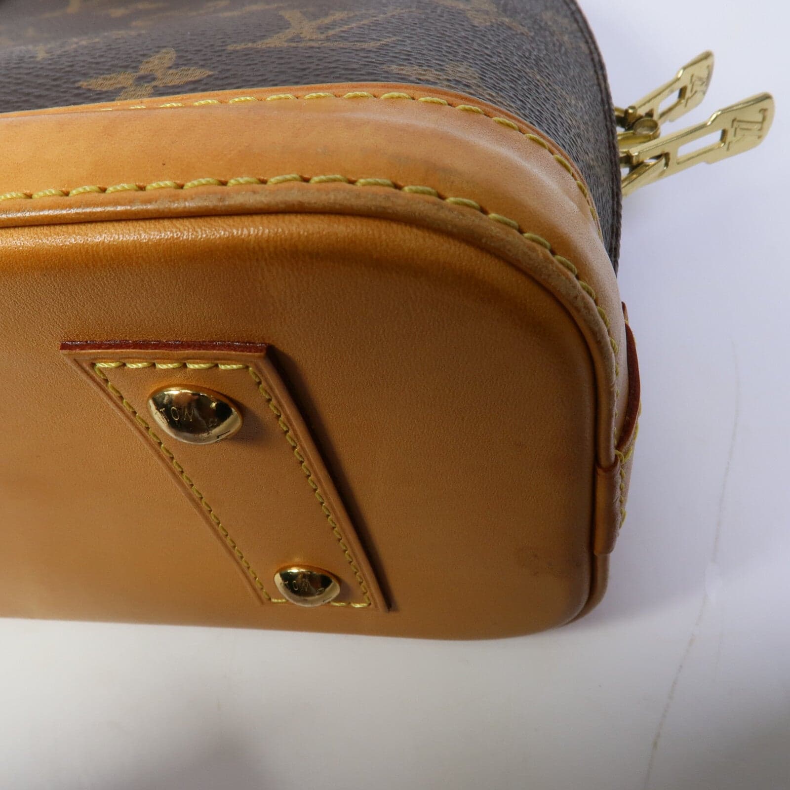 LOUIS VUITTON Alma M53152 2-Way Bag Coated Canvas