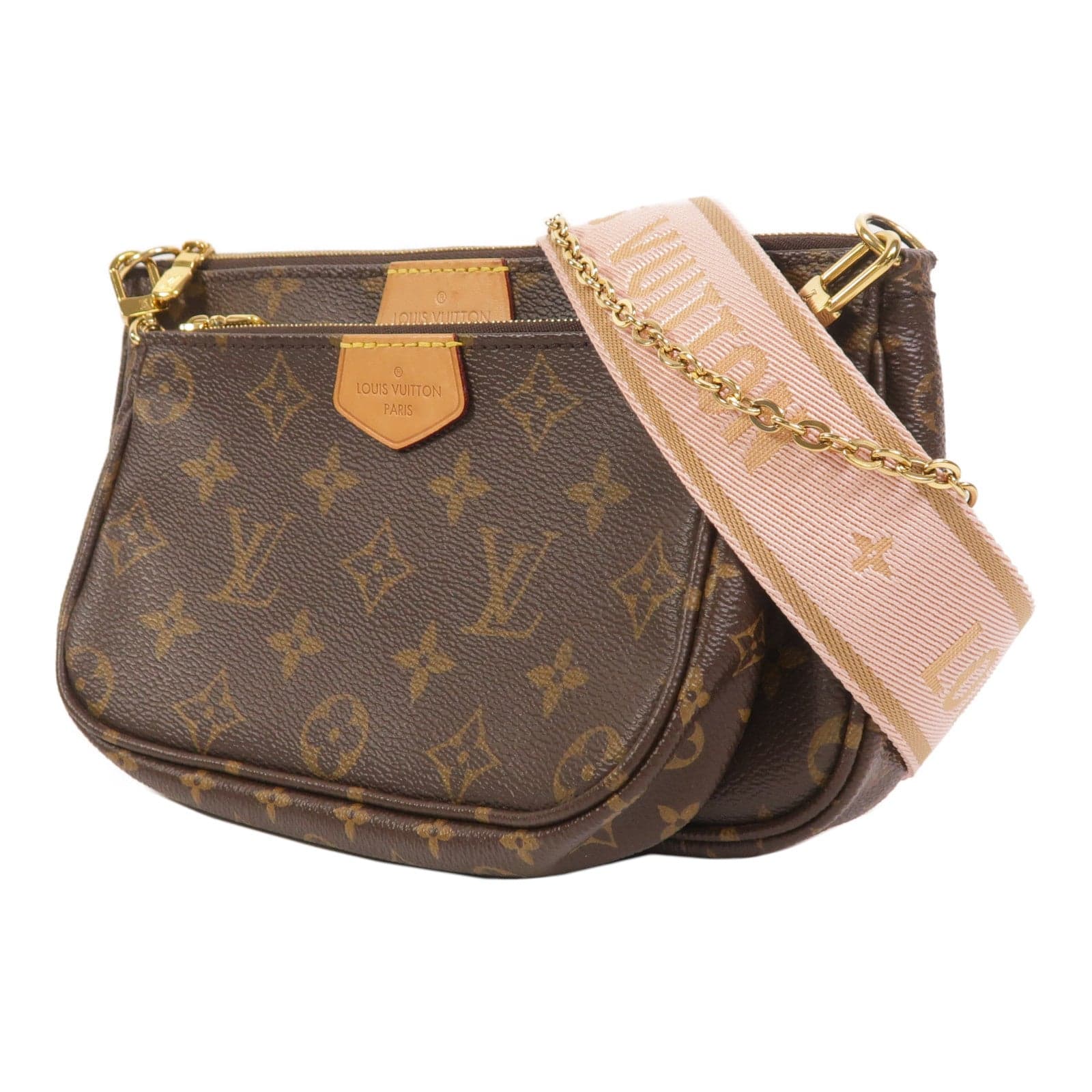 LOUIS VUITTON Multi Pochette M44840 2-Way Bag Coated Canvas