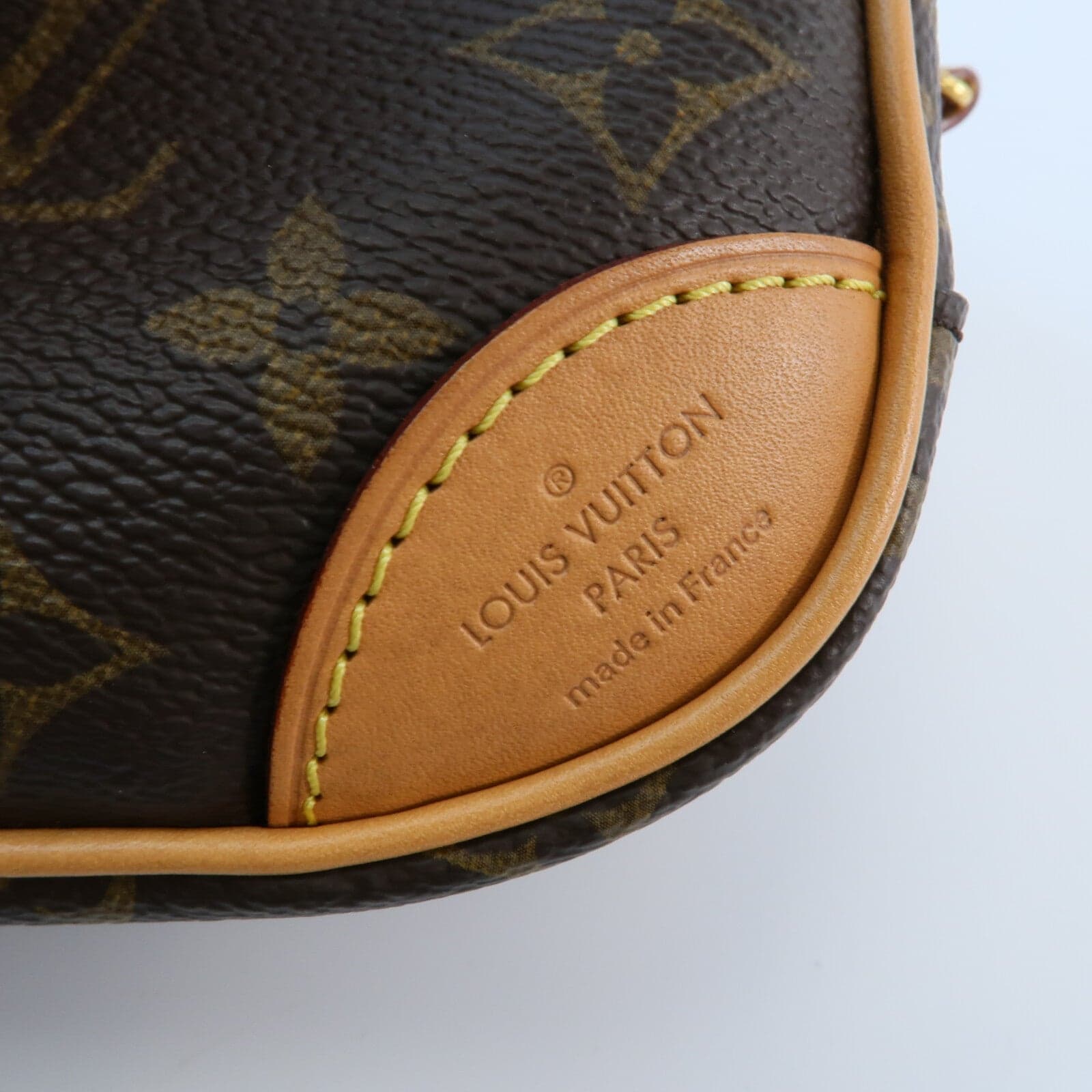 LOUIS VUITTON Deauville M45528 Shoulder Bag Coated Canvas