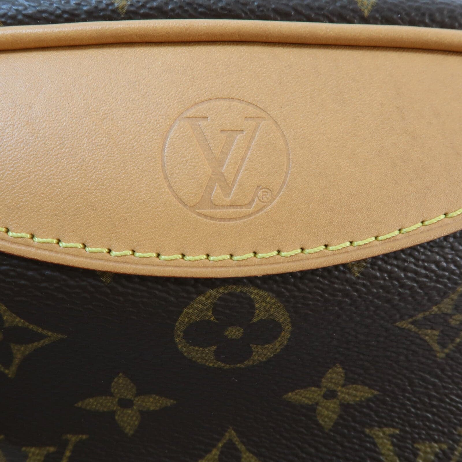 LOUIS VUITTON Deauville M45528 Shoulder Bag Coated Canvas