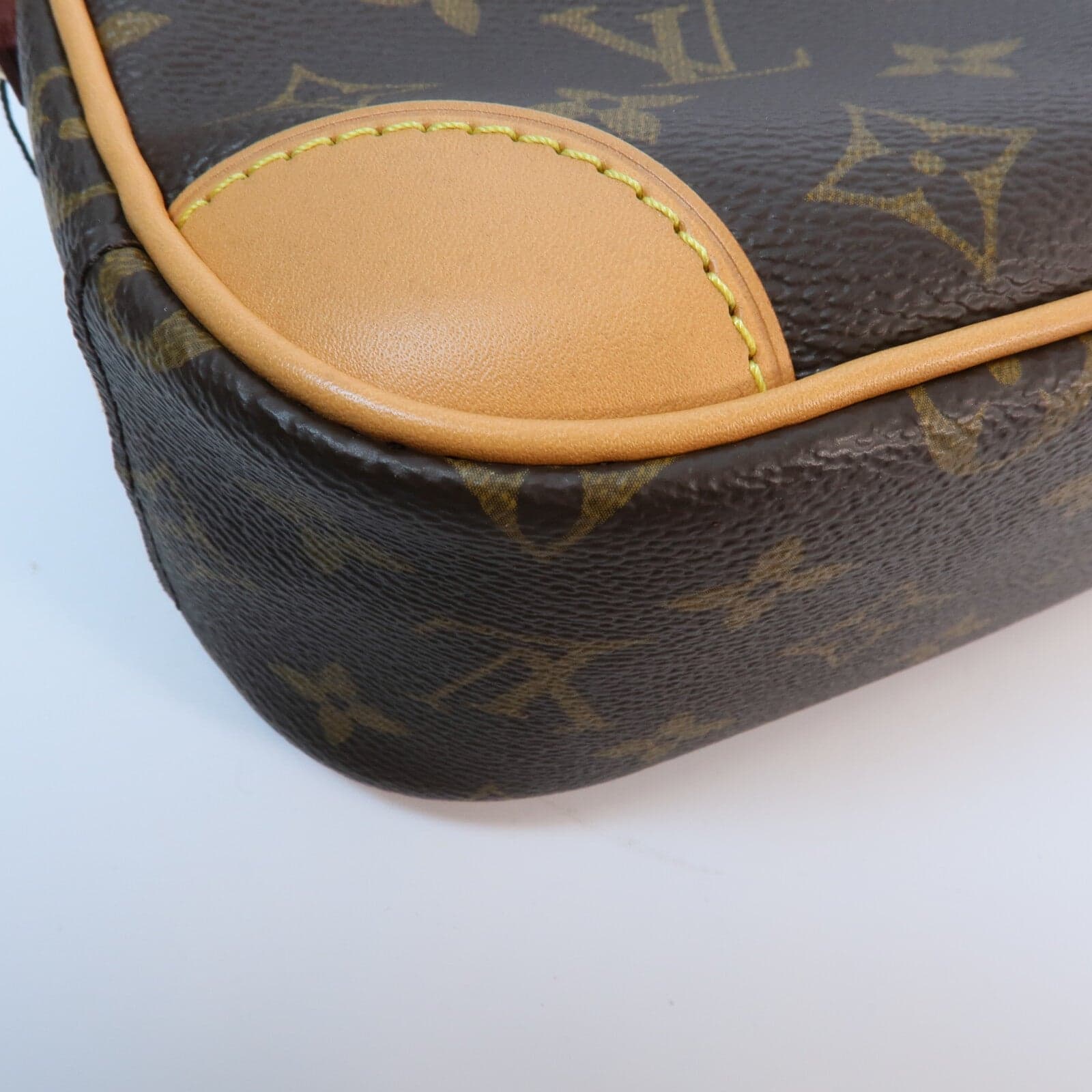 LOUIS VUITTON Deauville M45528 Shoulder Bag Coated Canvas