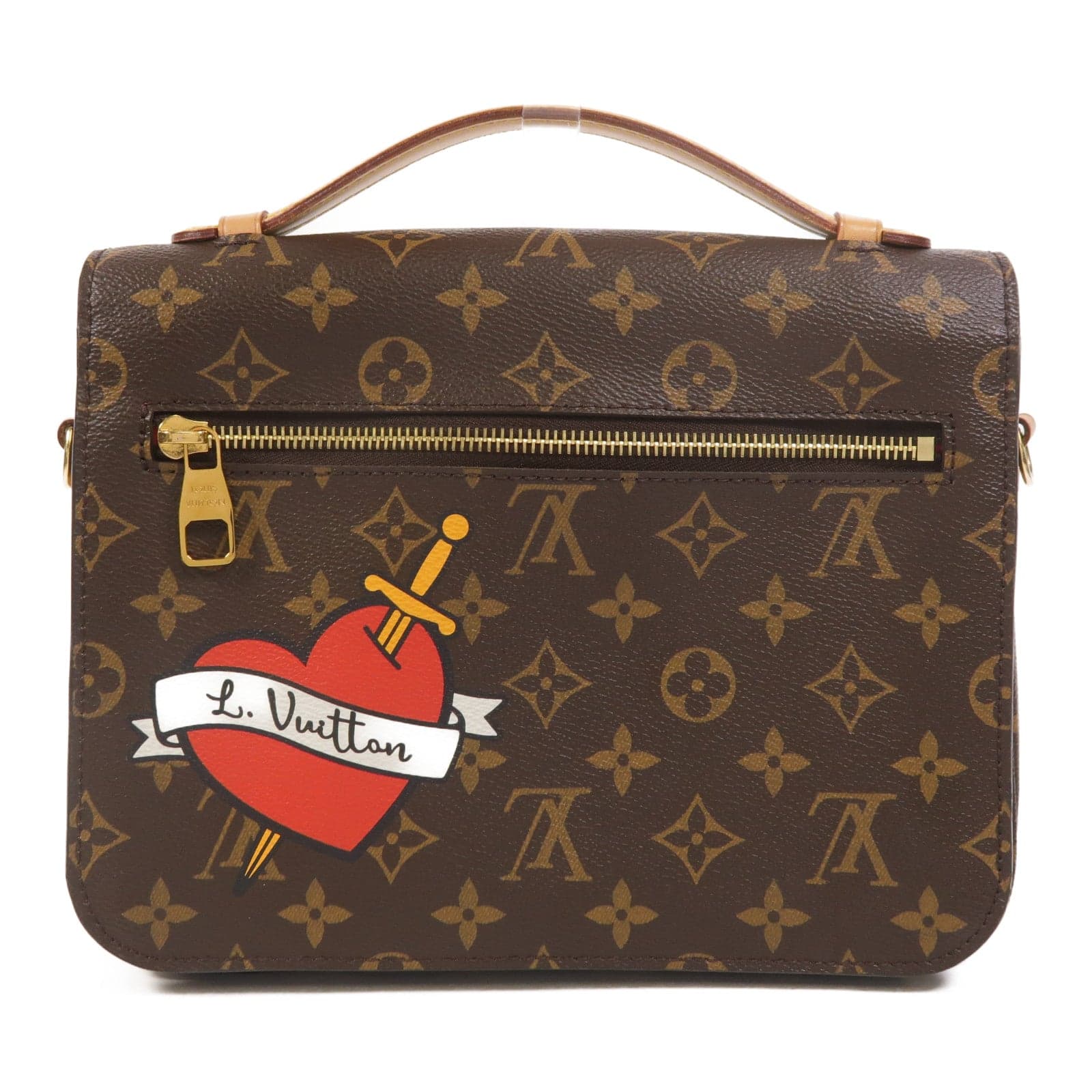 LOUIS VUITTON Pochette Metis M43991 2-Way Bag Coated Canvas